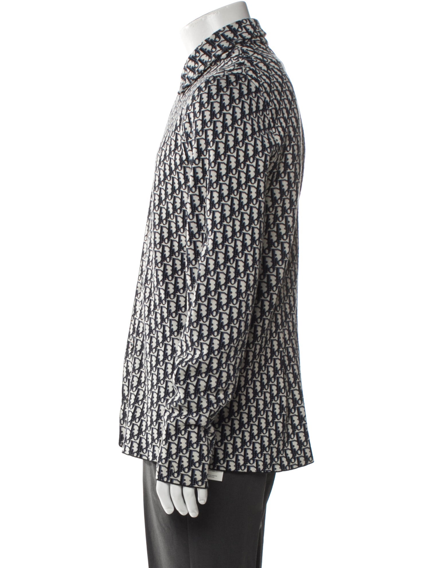 DIOR MEN 2020 Oblique Jacquard Shirt