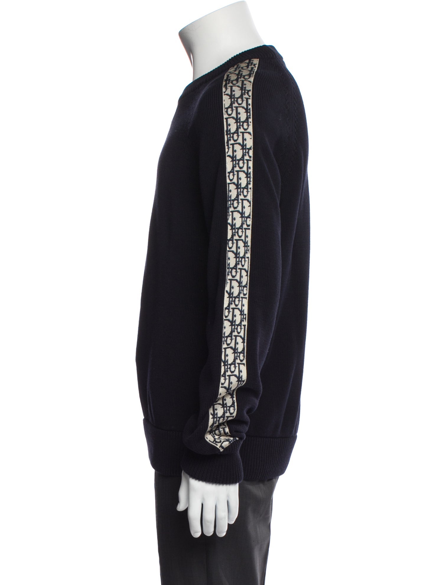 DIOR MEN 2021 Oblique Jacquard Pullover