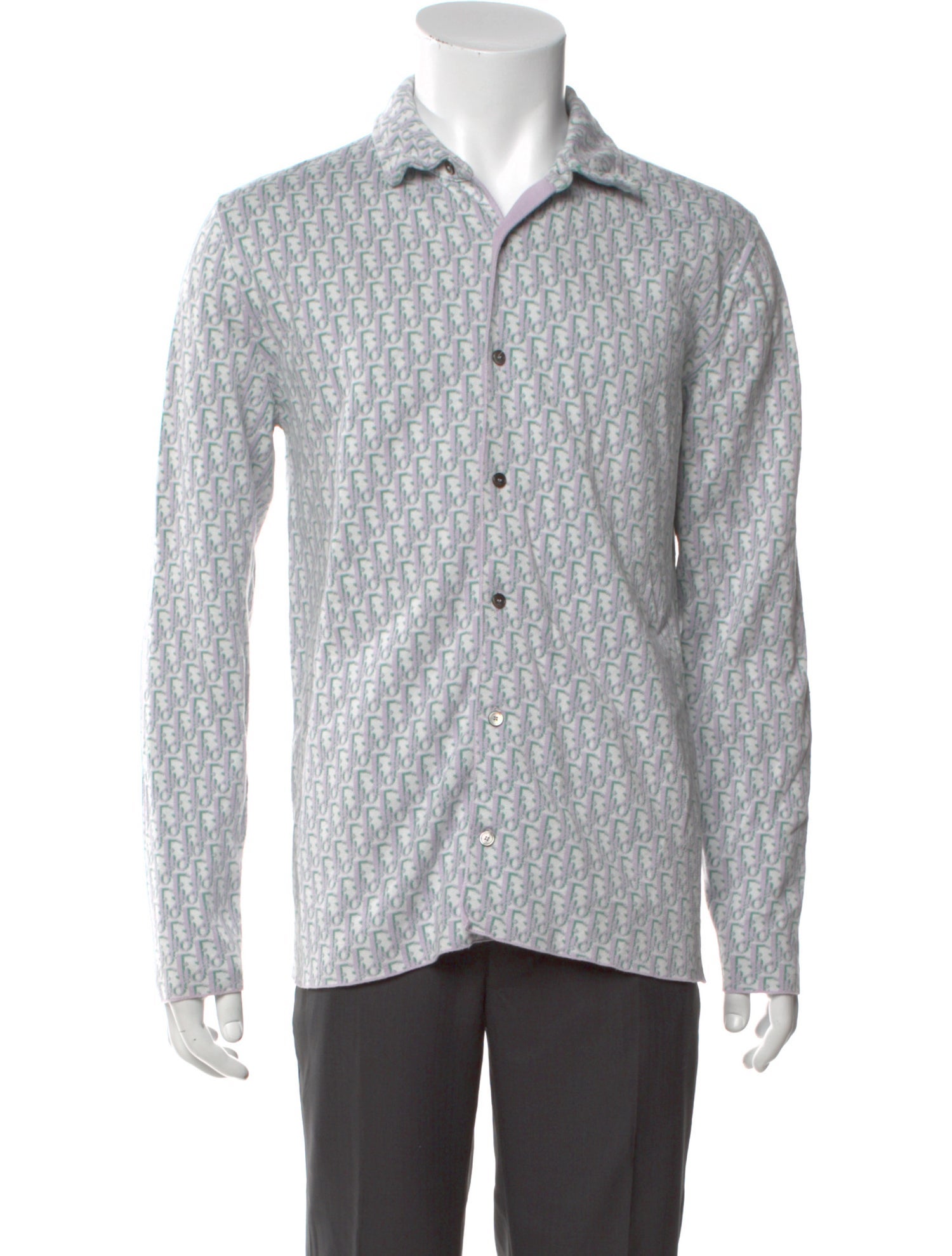 DIOR MEN 2020 Oblique Jacquard Shirt