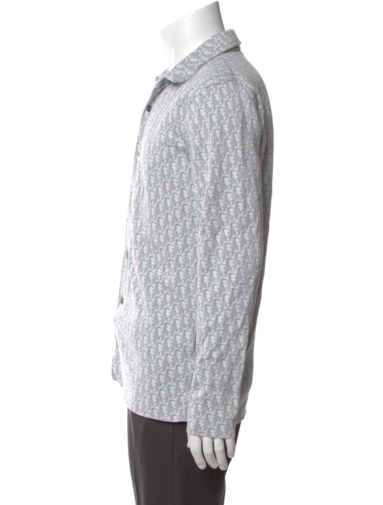 DIOR MEN 2020 Oblique Jacquard Shirt