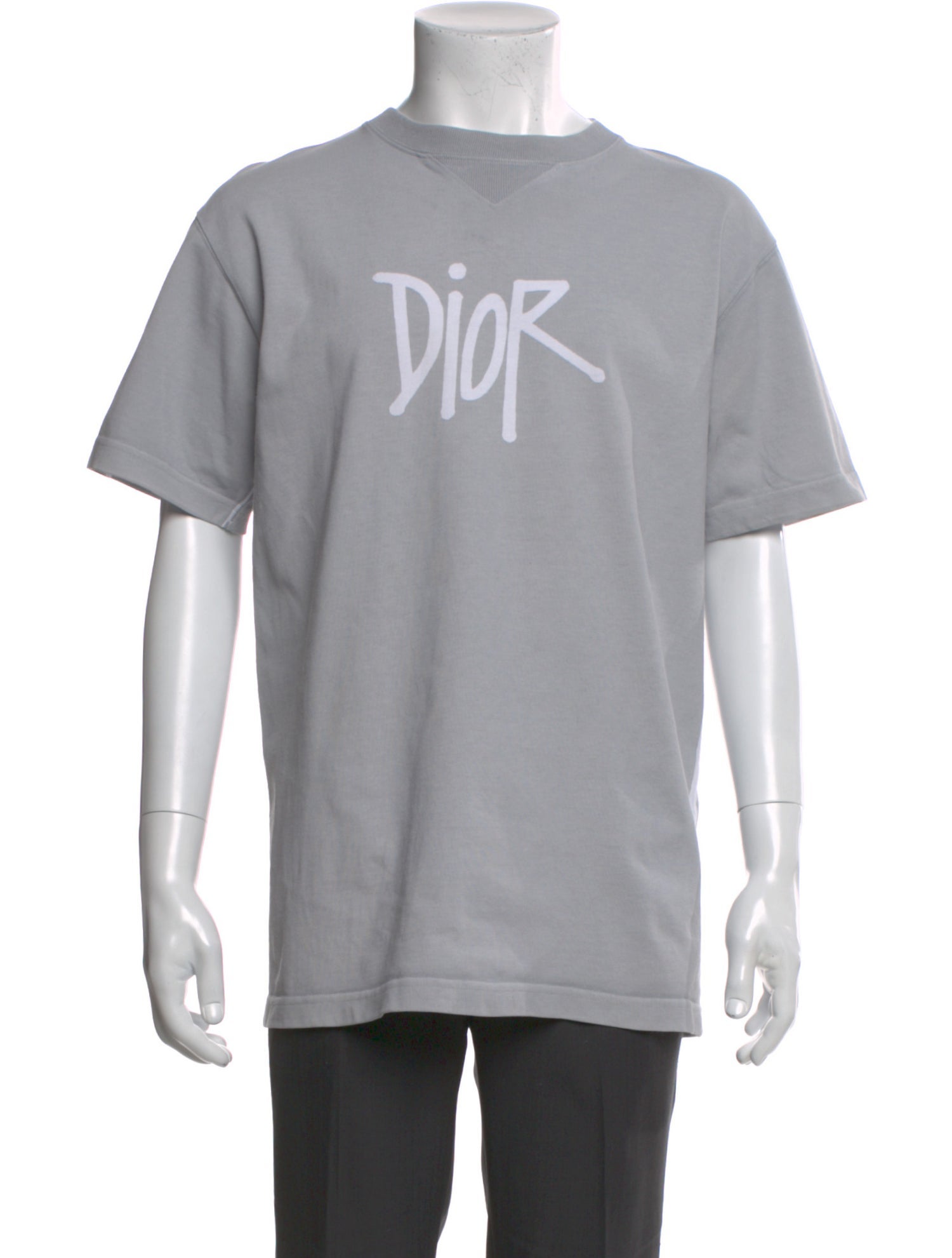 DIOR x Shawn Stussy 2020 Signature Logo T-Shirt