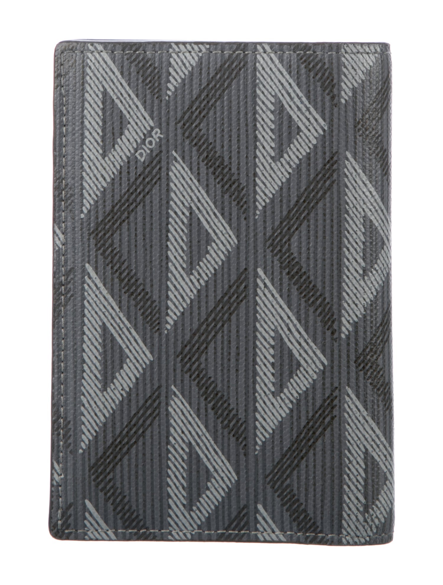 DIOR MEN Diamond Canvas Leather