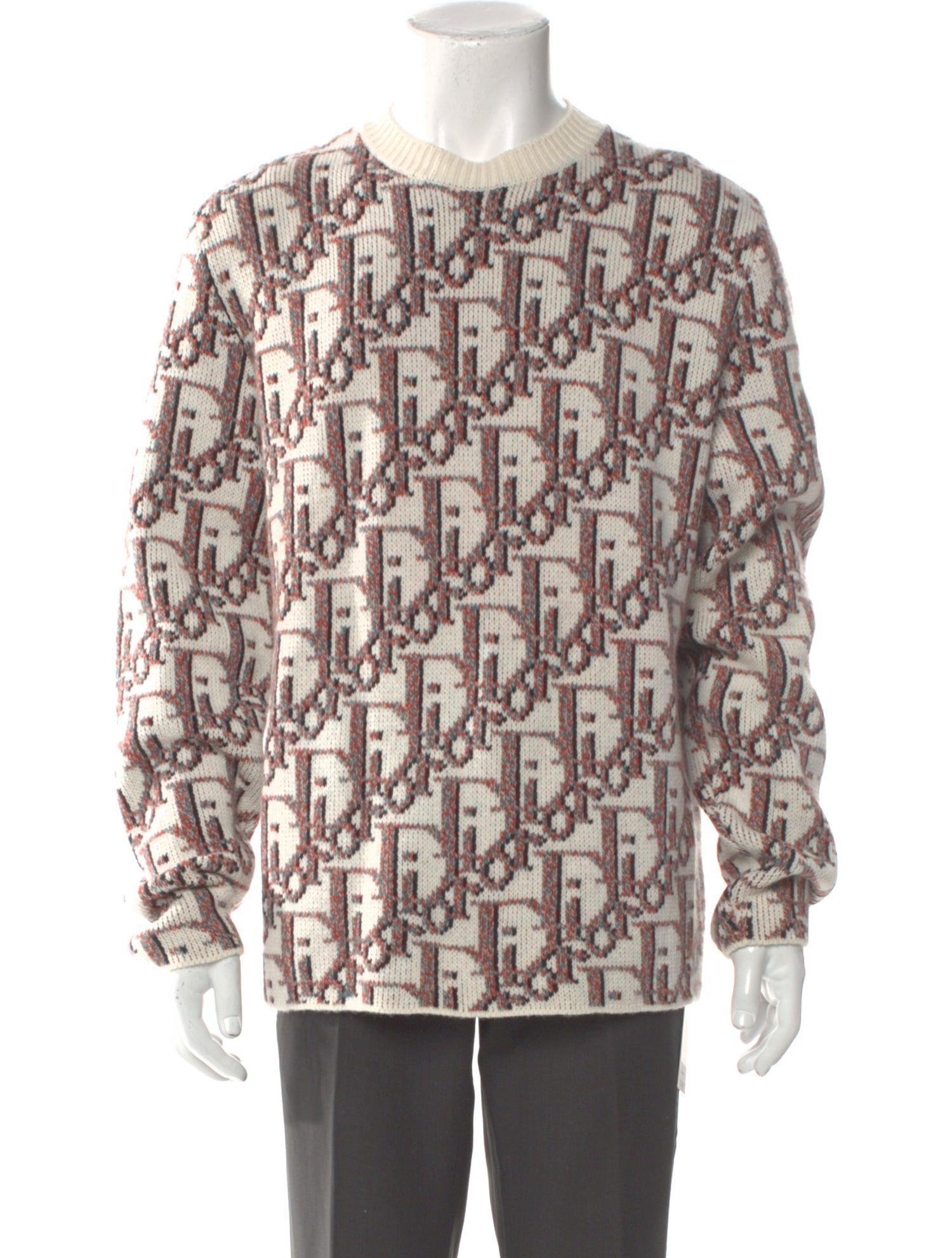 DIOR MEN 2020 Oblique Jacquard Pullover