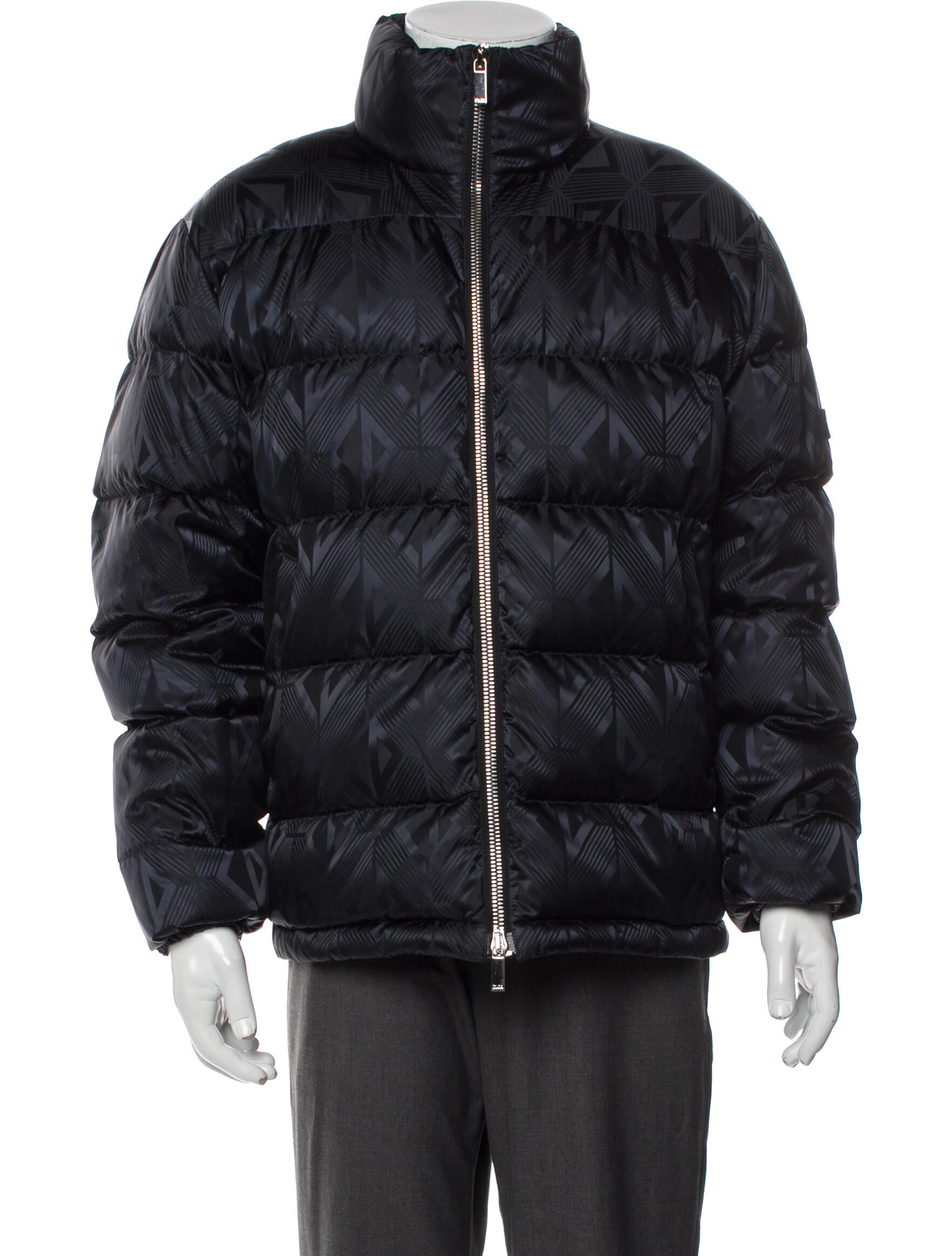 DIOR MEN 2019 CD Diamond Puffer Coat