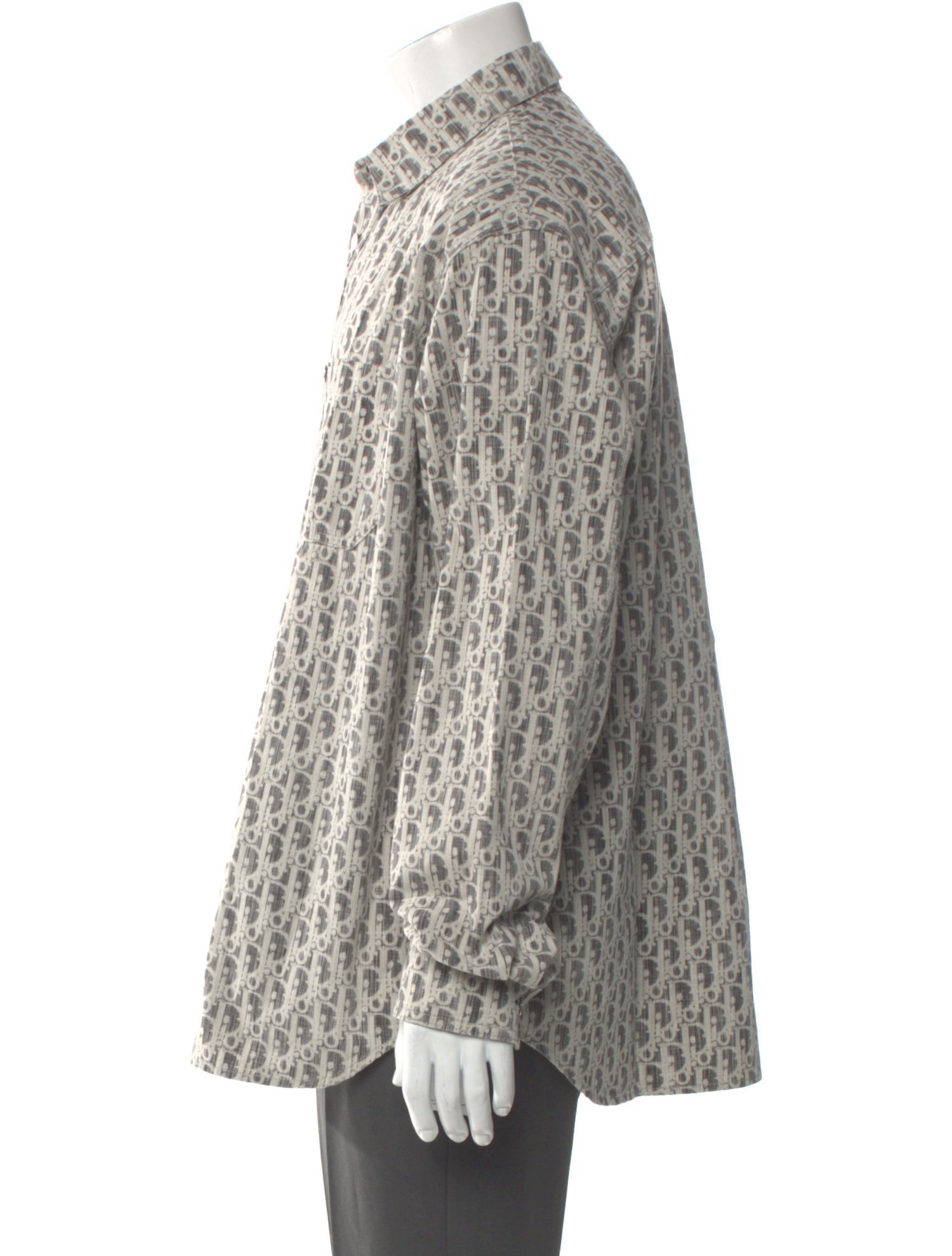 DIOR MEN 2020 Oblique Jacquard Shirt