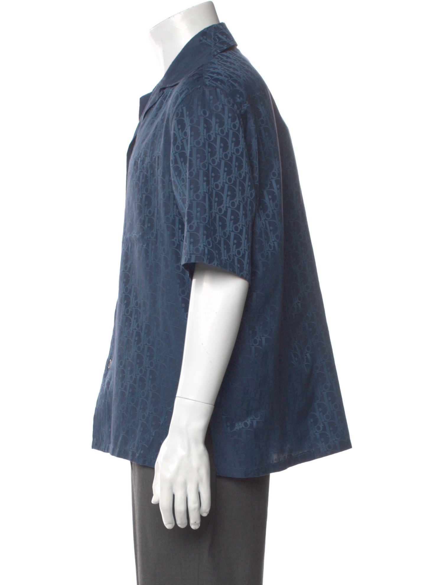 DIOR MEN 2021 Oblique Jacquard Shirt