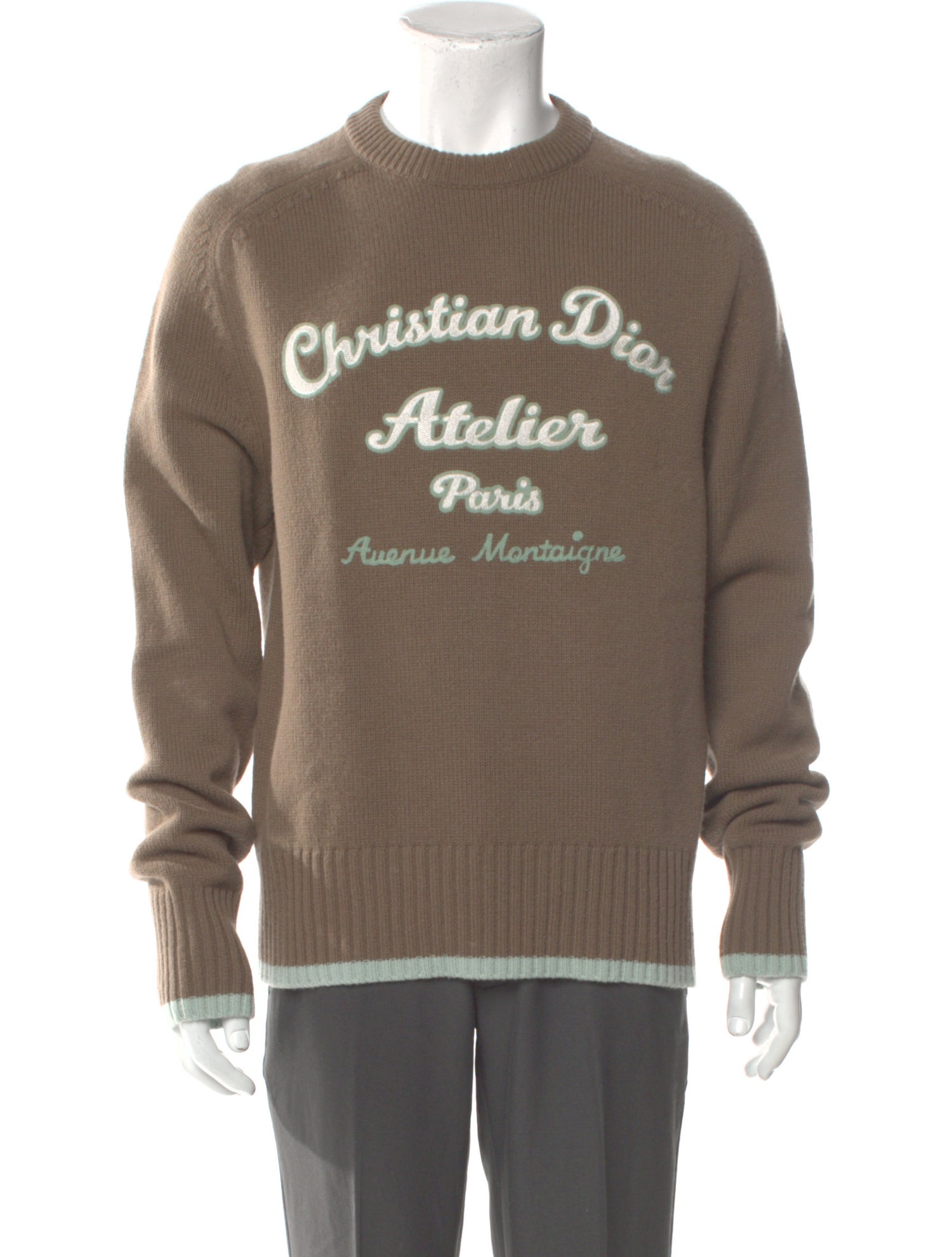 DIOR MEN 2022 Oblique Jacquard Pullover