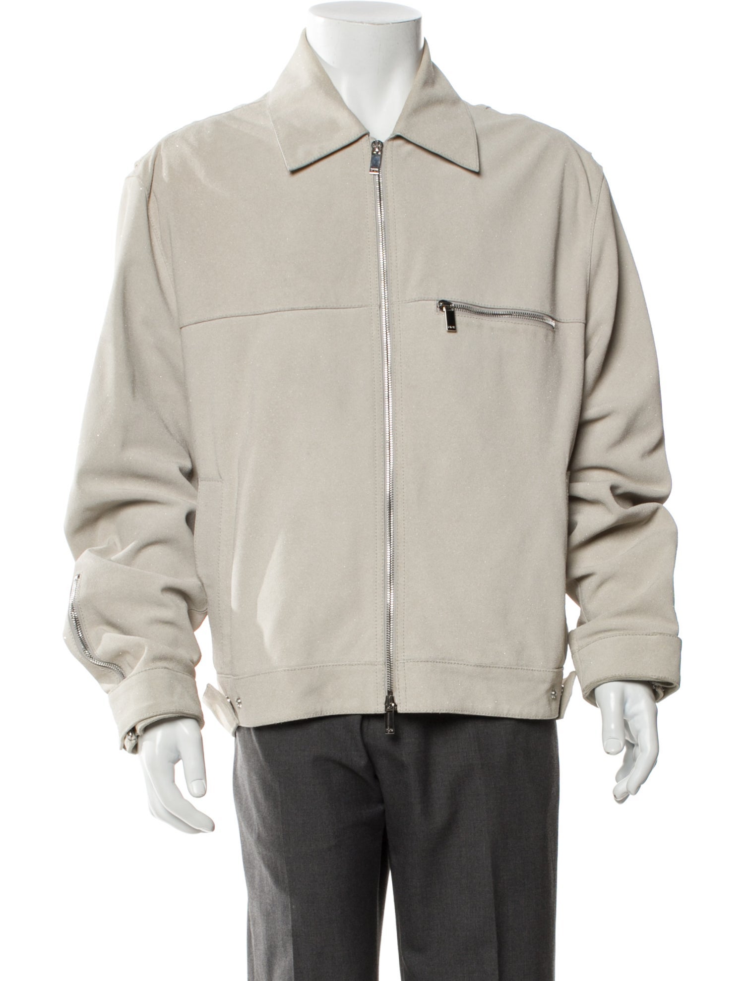 DIOR MEN 2020 Calf Leather Bomber Jacket