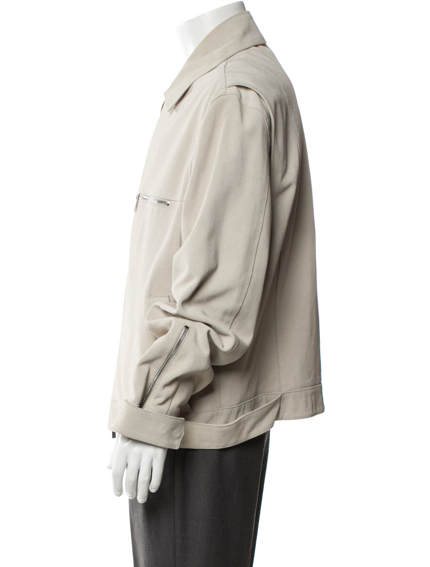 DIOR MEN 2020 Calf Leather Bomber Jacket