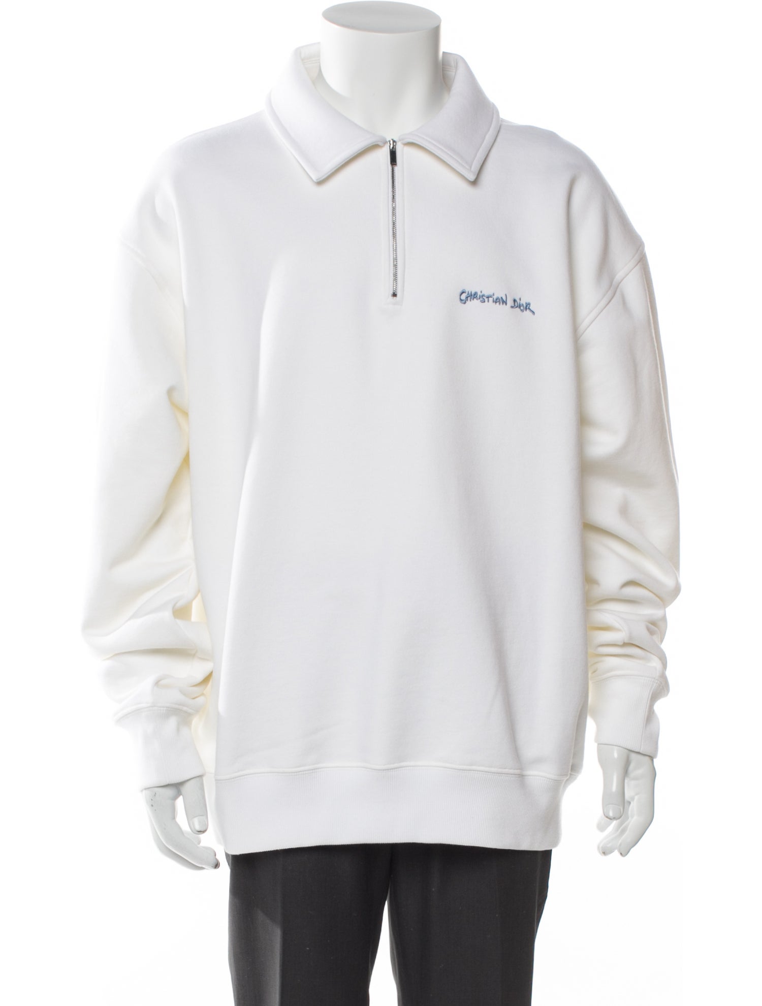 DIOR MEN 2024 Graphic Print Polo Sweater