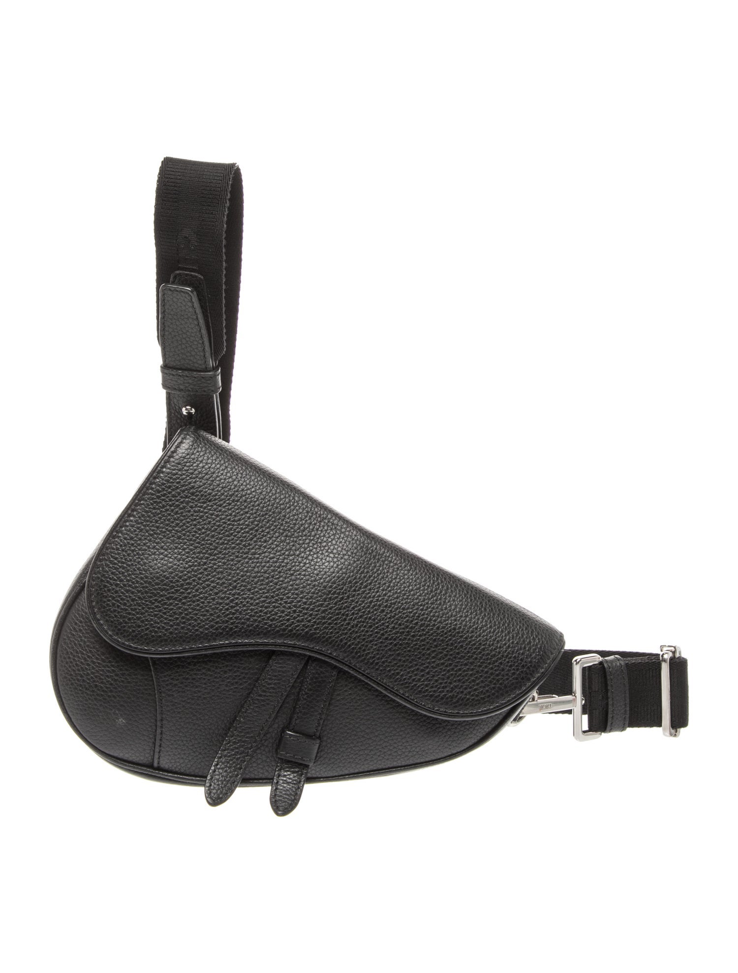 DIOR MEN Leather Christian Dior Saddle Mini