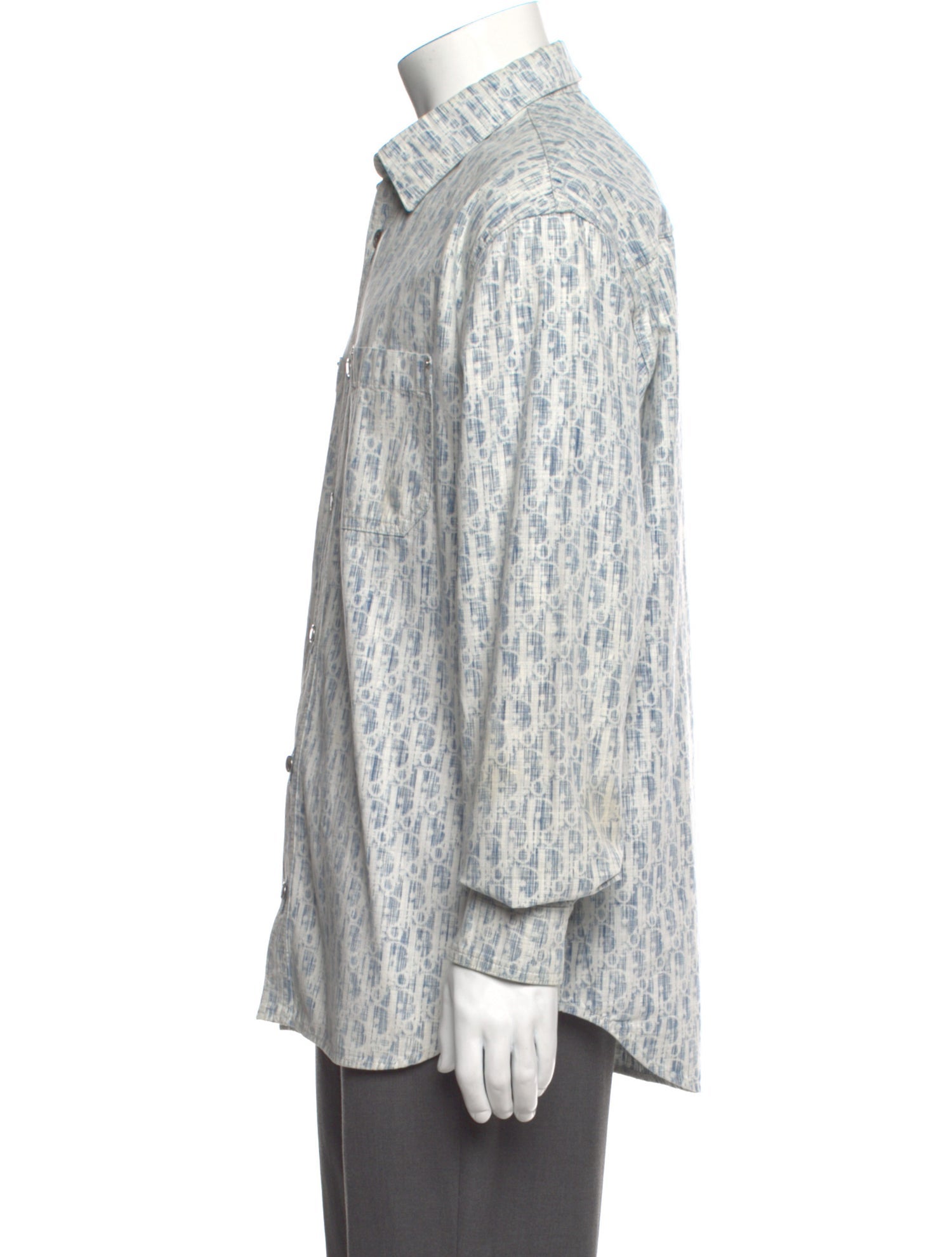 DIOR MEN 2020 Oblique Jacquard Shirt