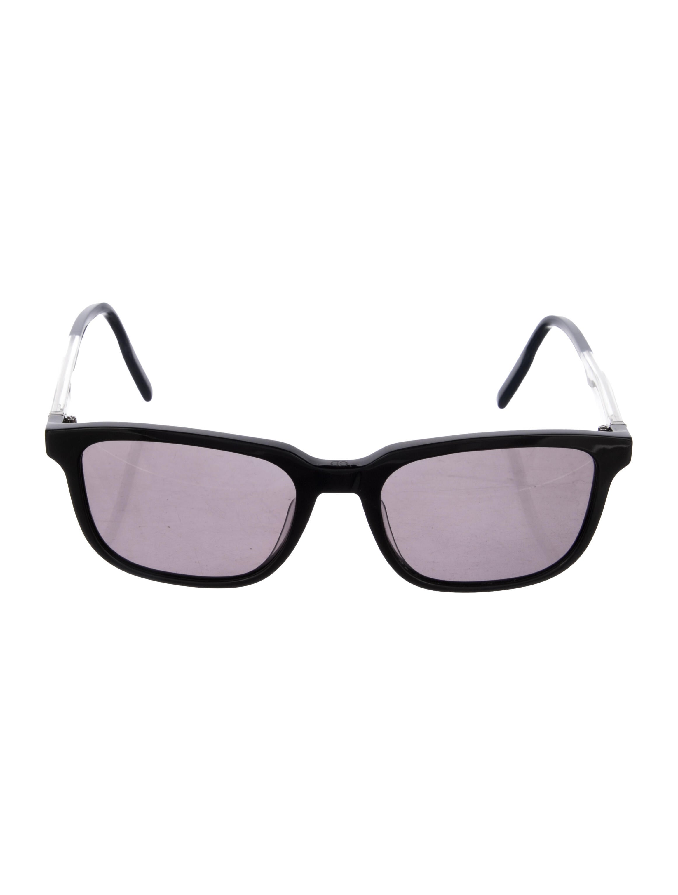 DIOR MEN Square Tinted Sunglasses