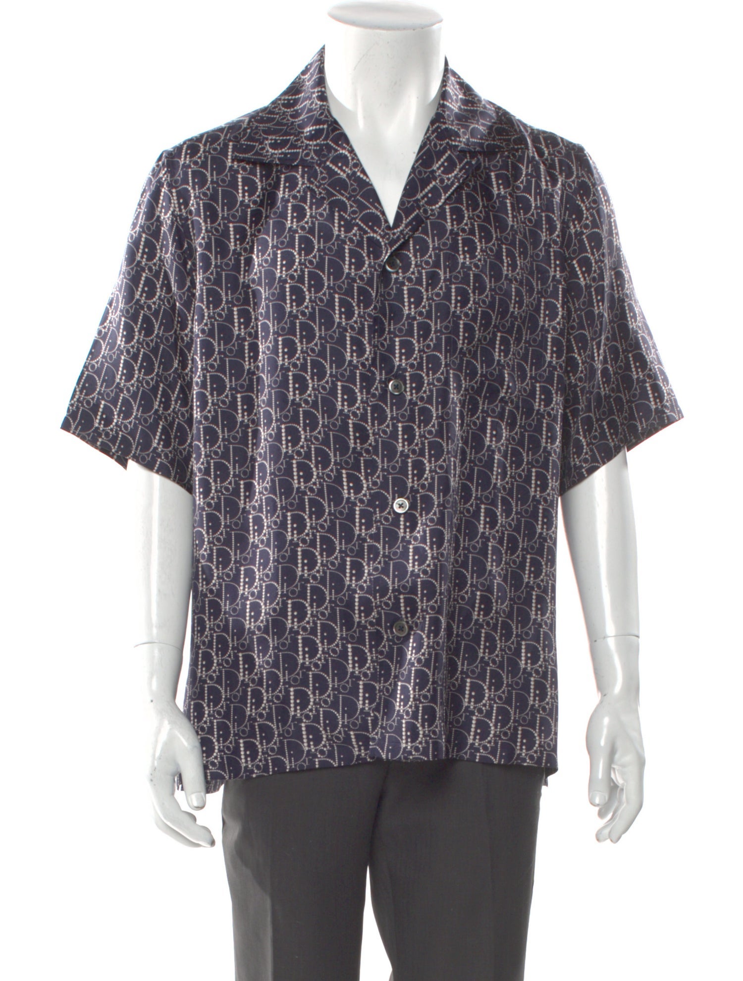 DIOR MEN 2020 Oblique Jacquard Shirt