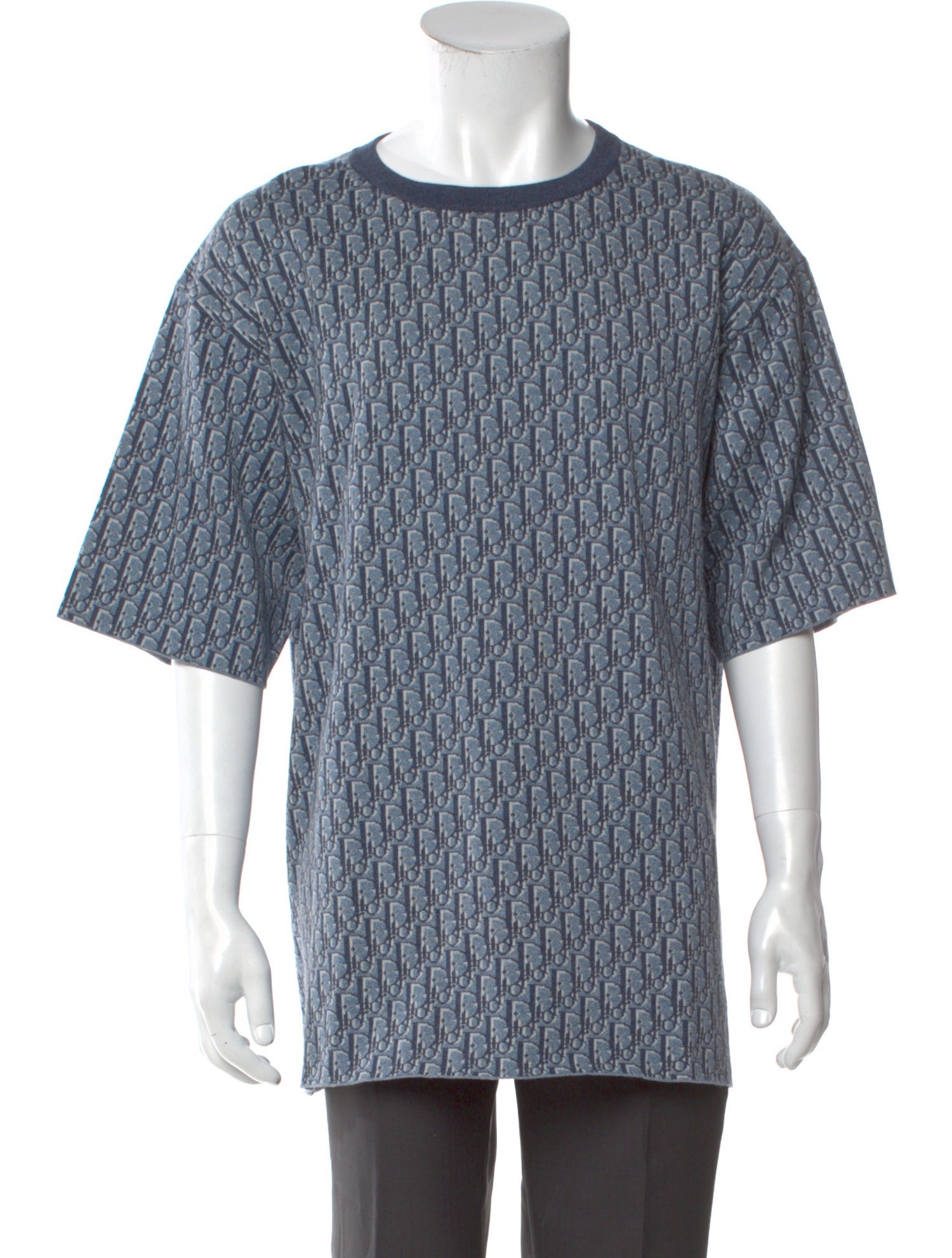 DIOR MEN 2025 Oblique Jacquard T-Shirt