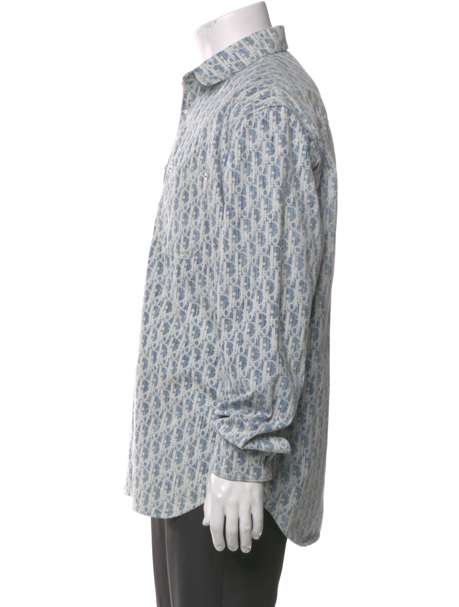 DIOR MEN 2020 Oblique Jacquard Shirt