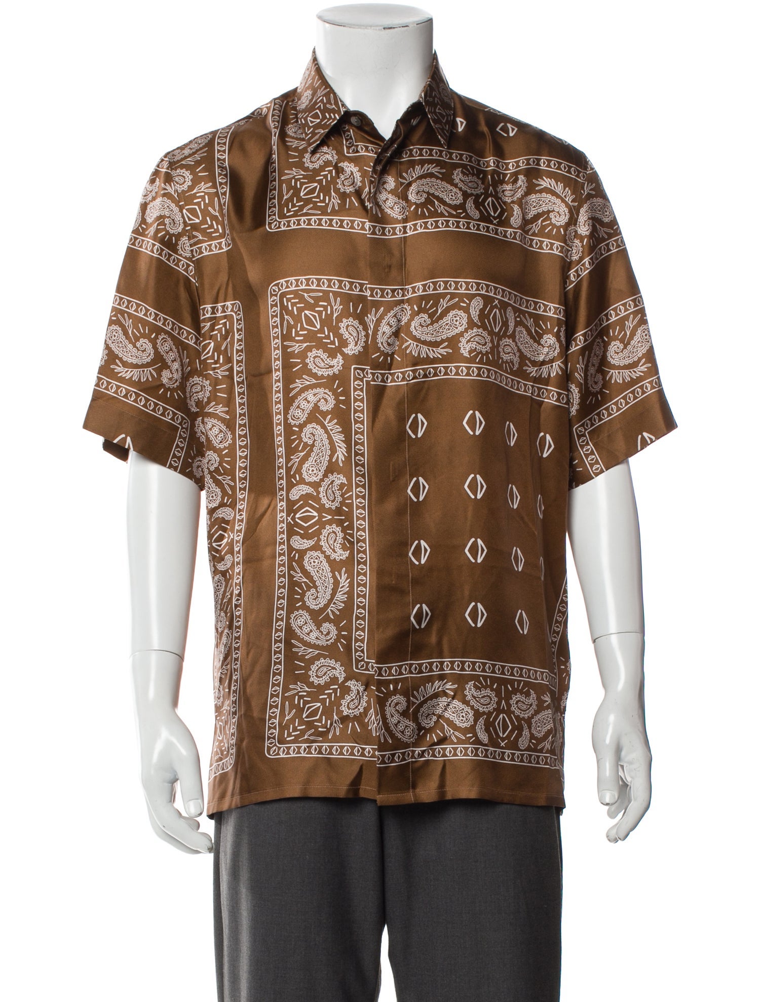 DIOR MEN 2021 Silk Shirt