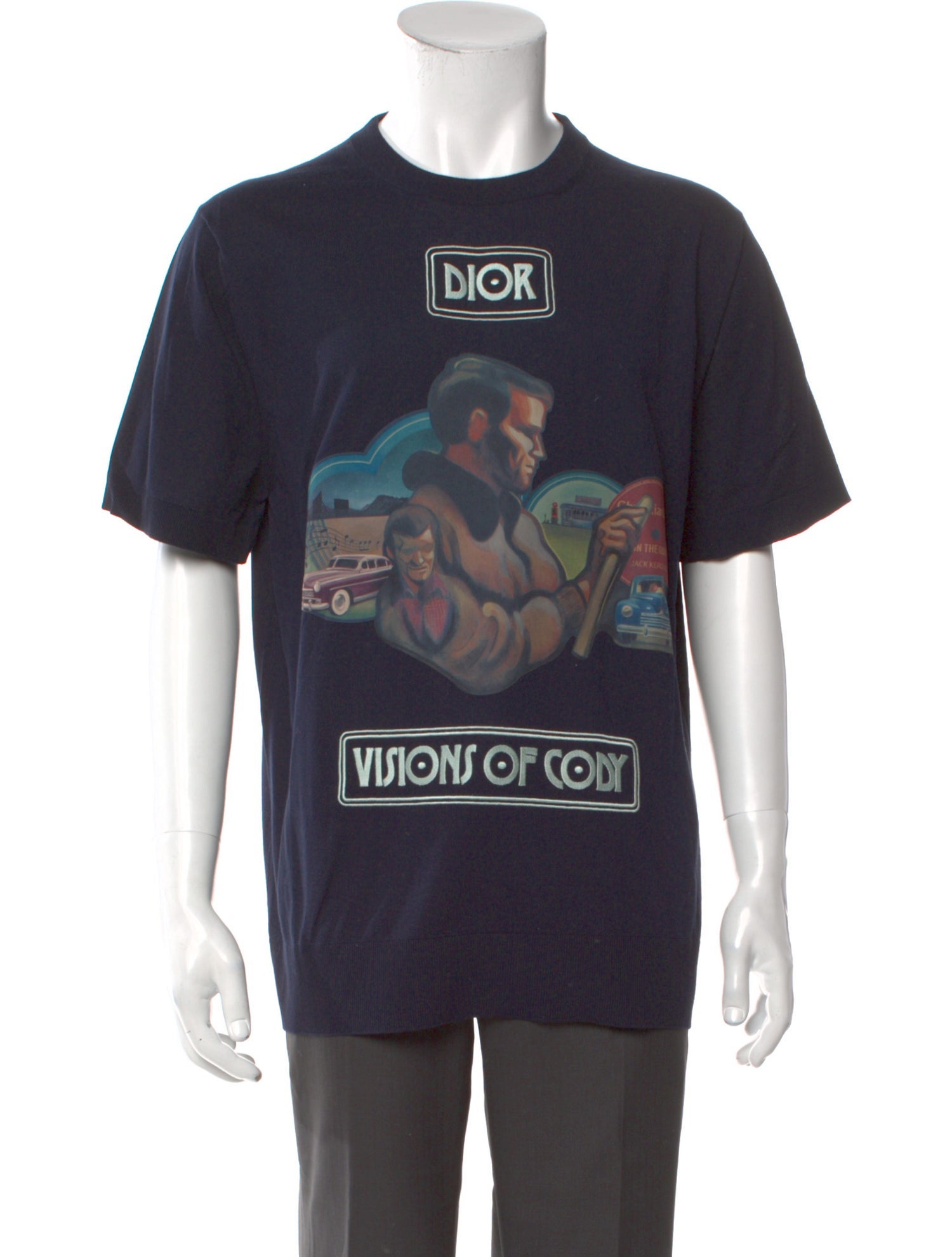 DIOR MEN 2022 Graphic Print T-Shirt