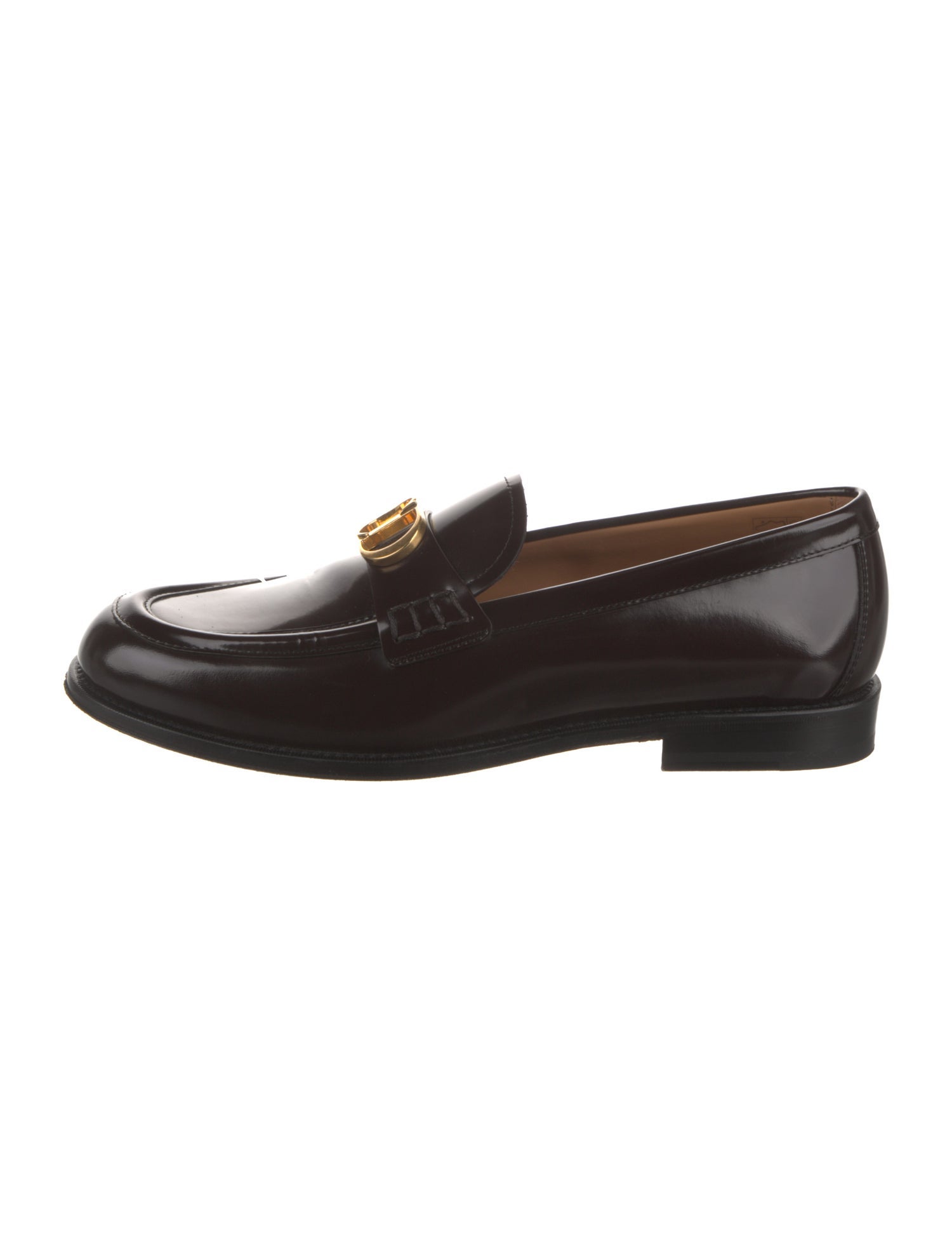 DIOR MEN Patent Leather Loafers