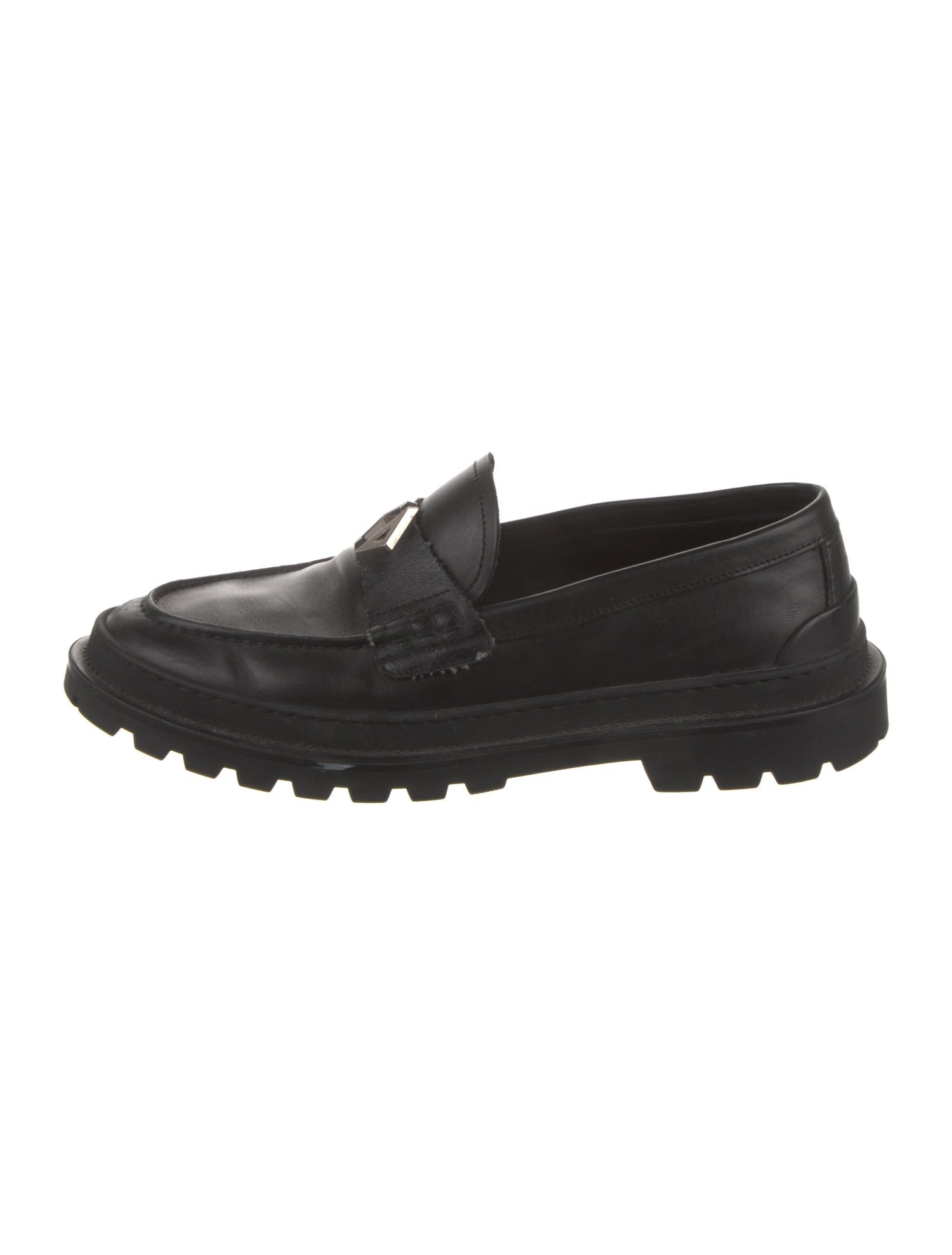 DIOR MEN Leather Loafers