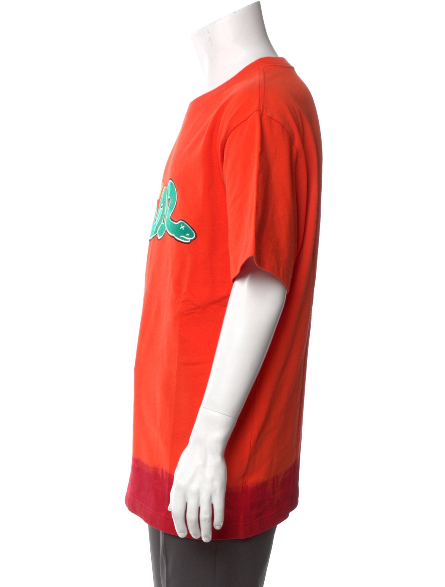 DIOR x KAWS 2025 Signature Logo T-Shirt - Green T-Shirts, Clothing