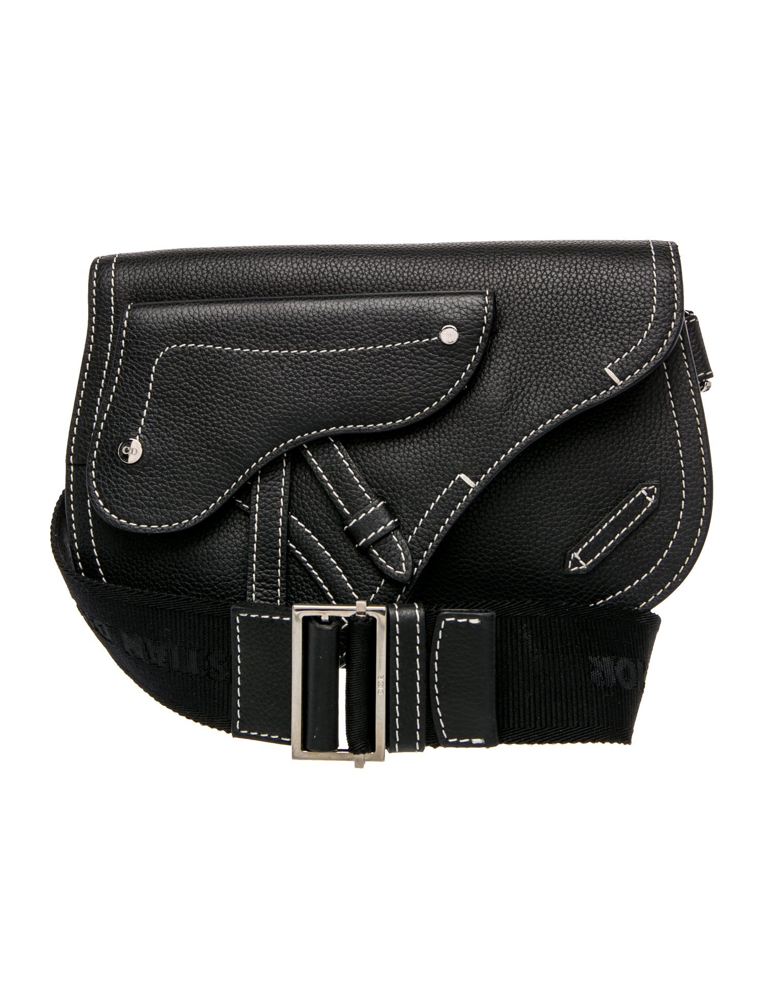 DIOR MEN Leather Christian Dior Saddle
