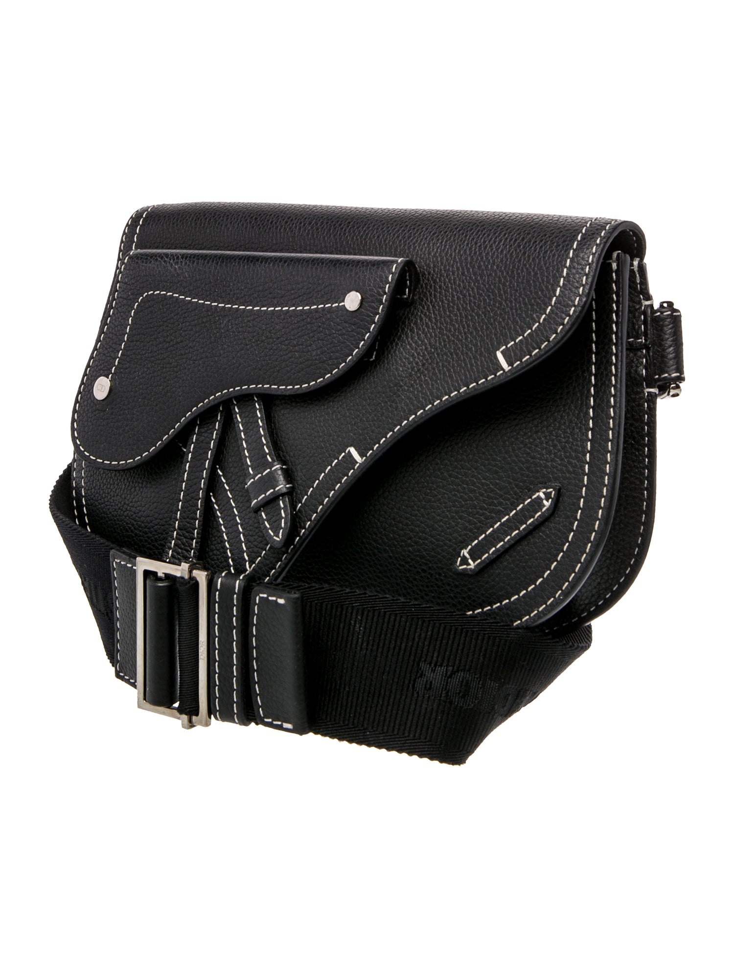DIOR MEN Leather Christian Dior Saddle