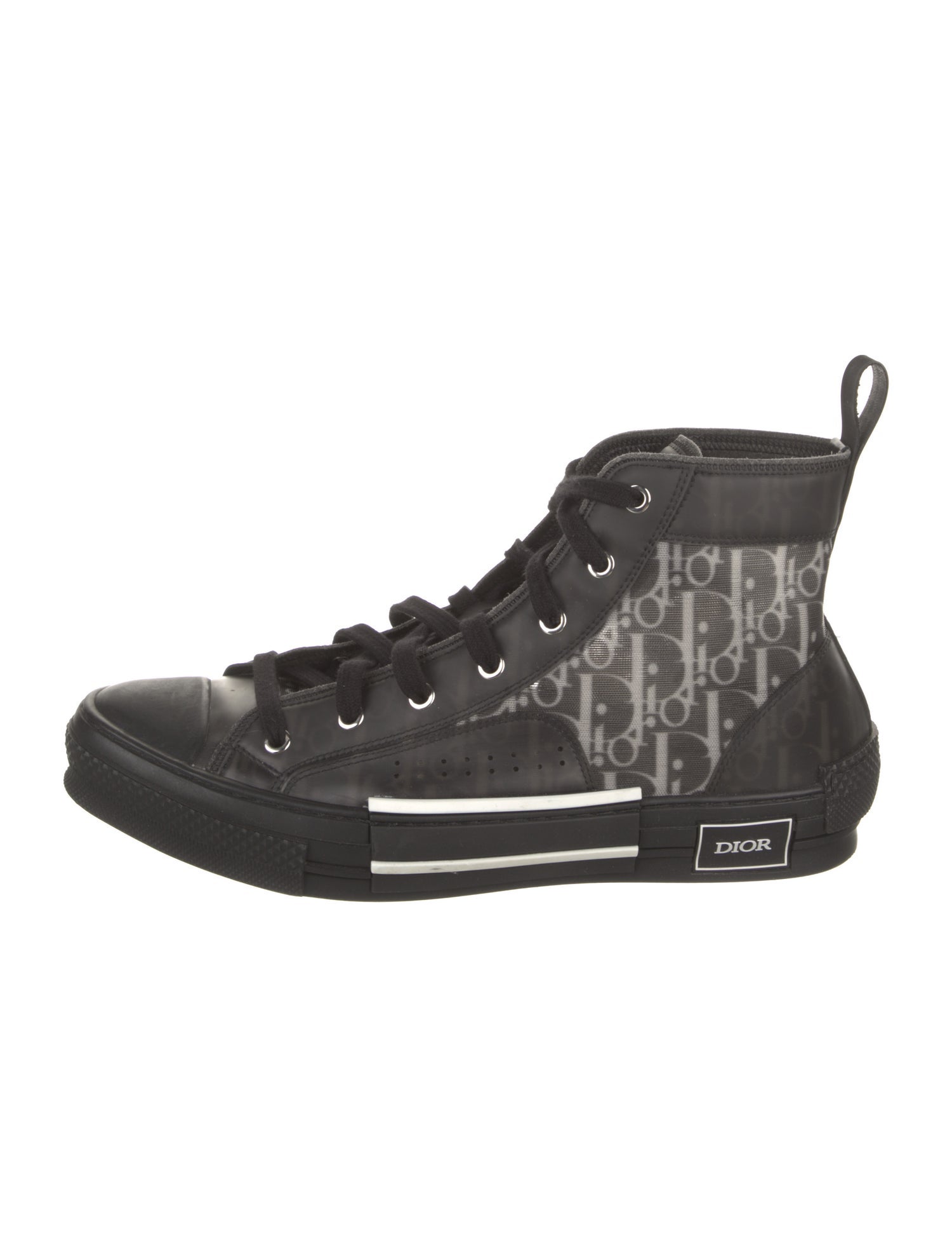 DIOR MEN Oblique Jacquard Mesh Sneakers