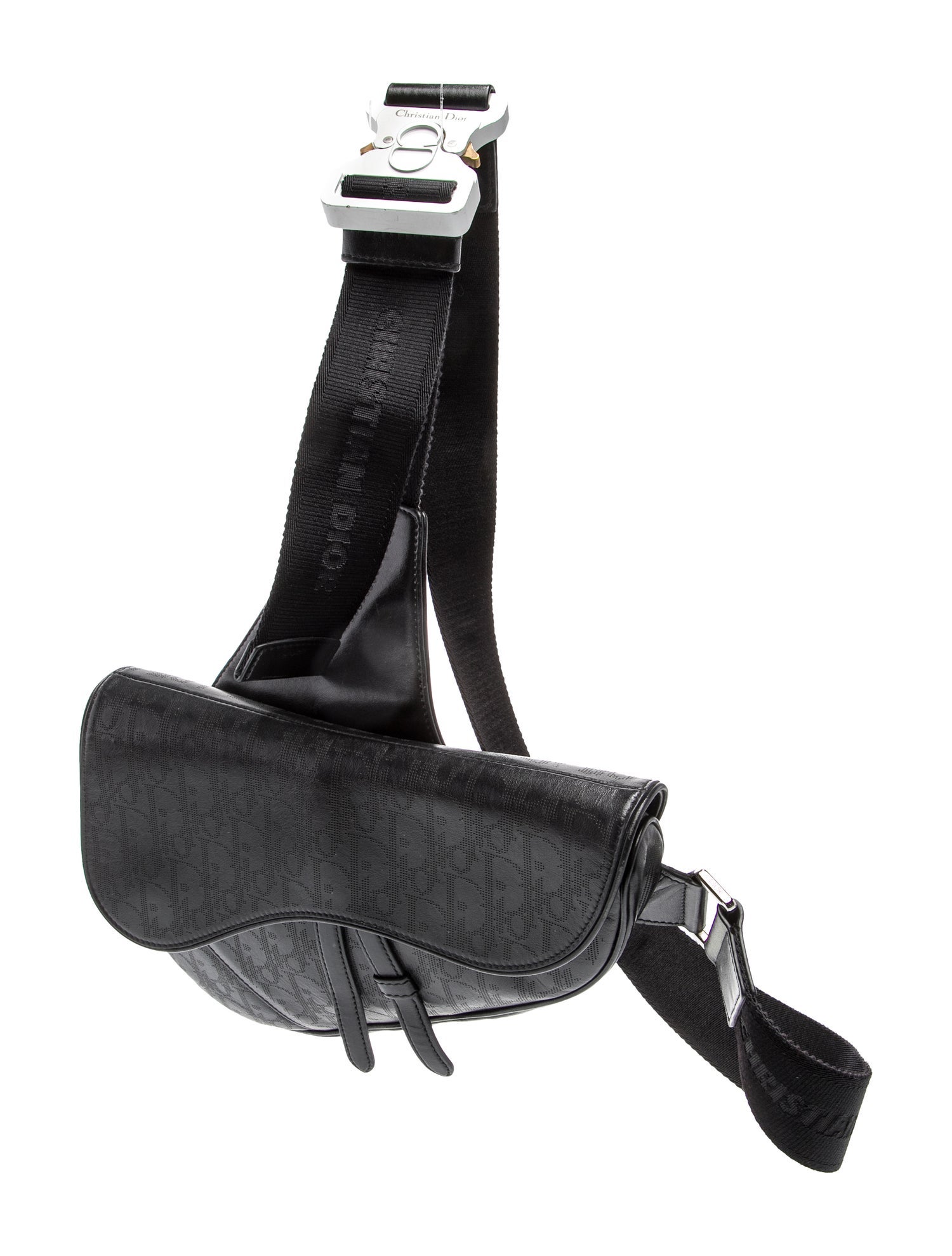 DIOR MEN Leather Galaxy Oblique Saddle