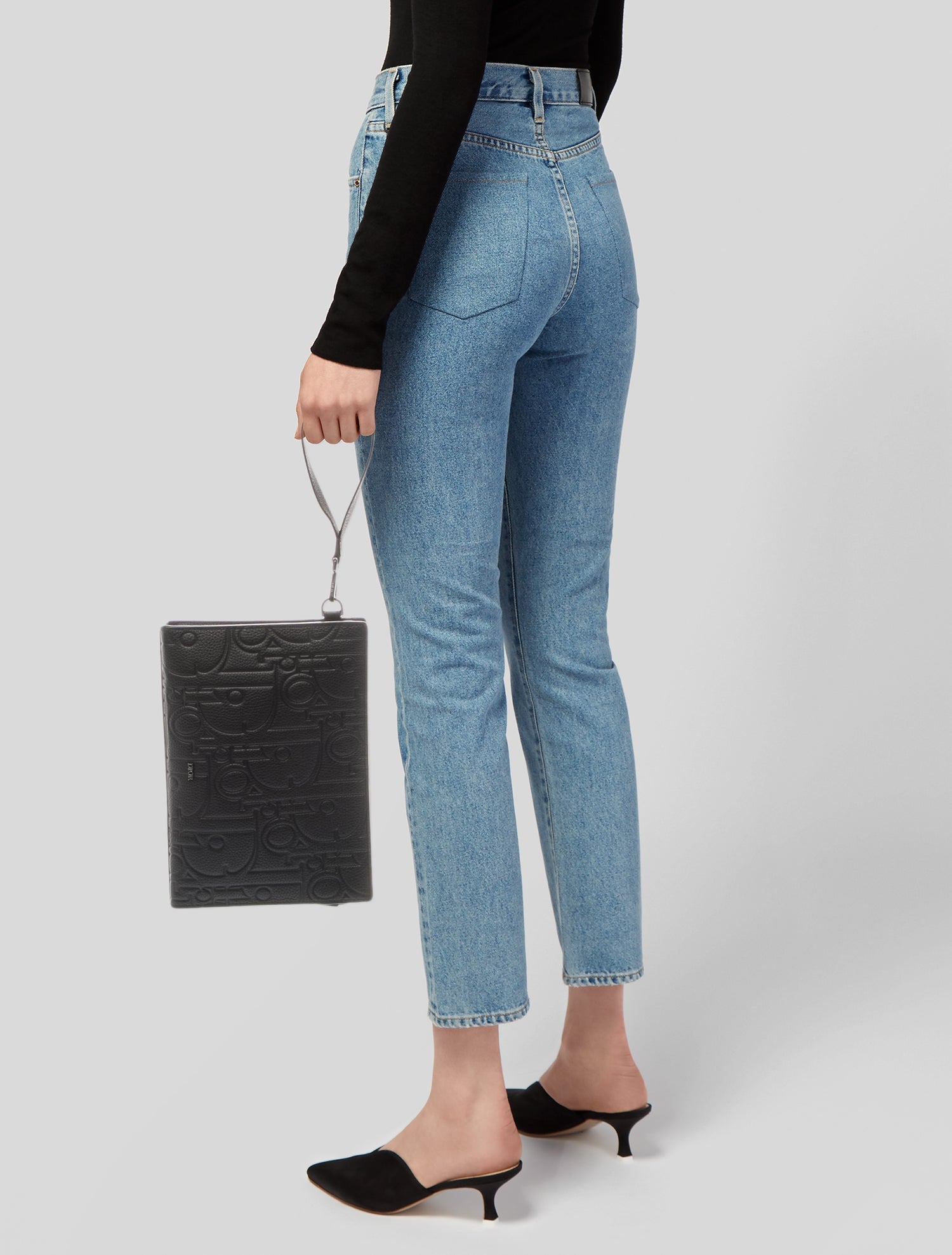 DIOR MEN Oblique Jacquard A5 Pouch 2025