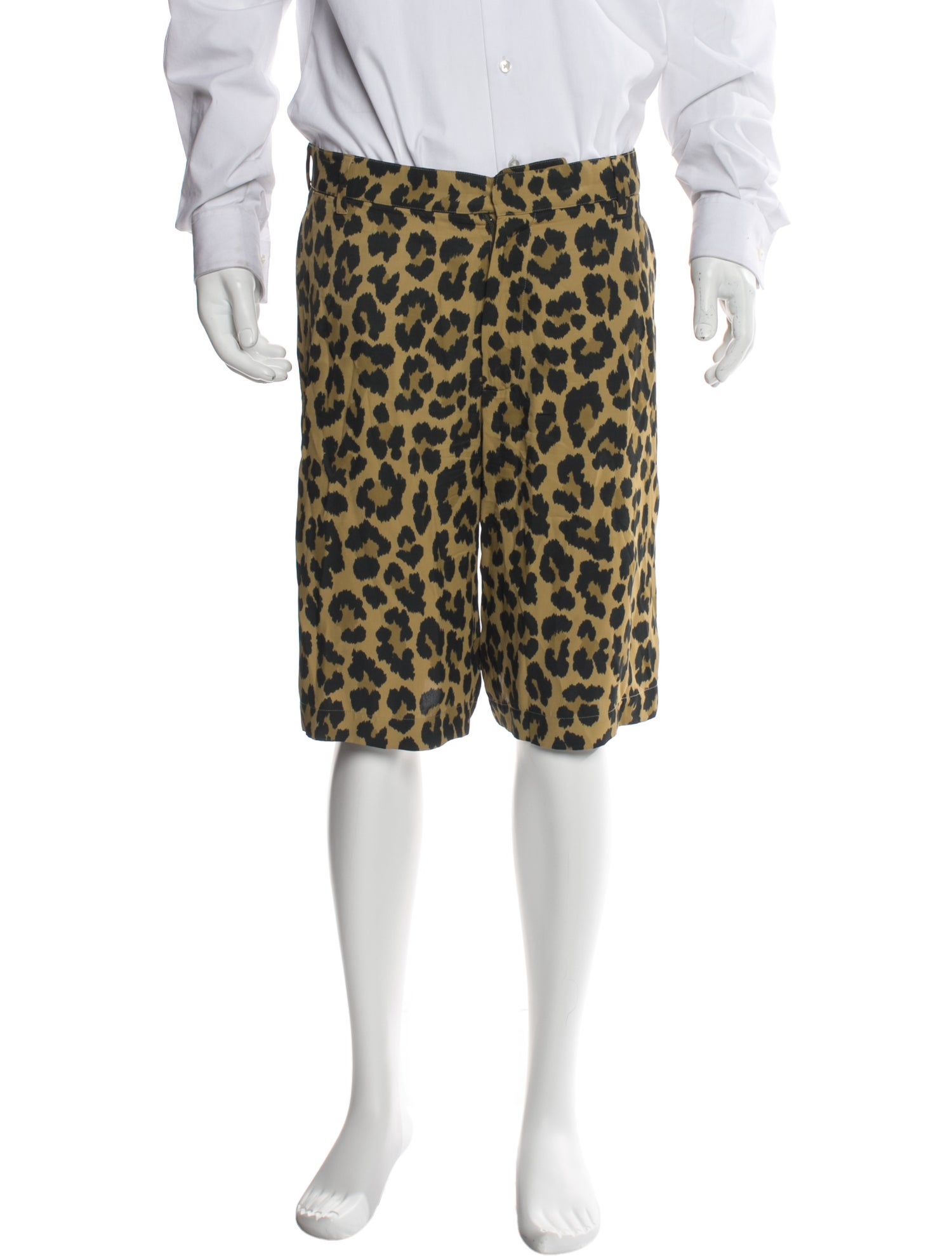 DIOR MEN 2020 Flat Front Shorts