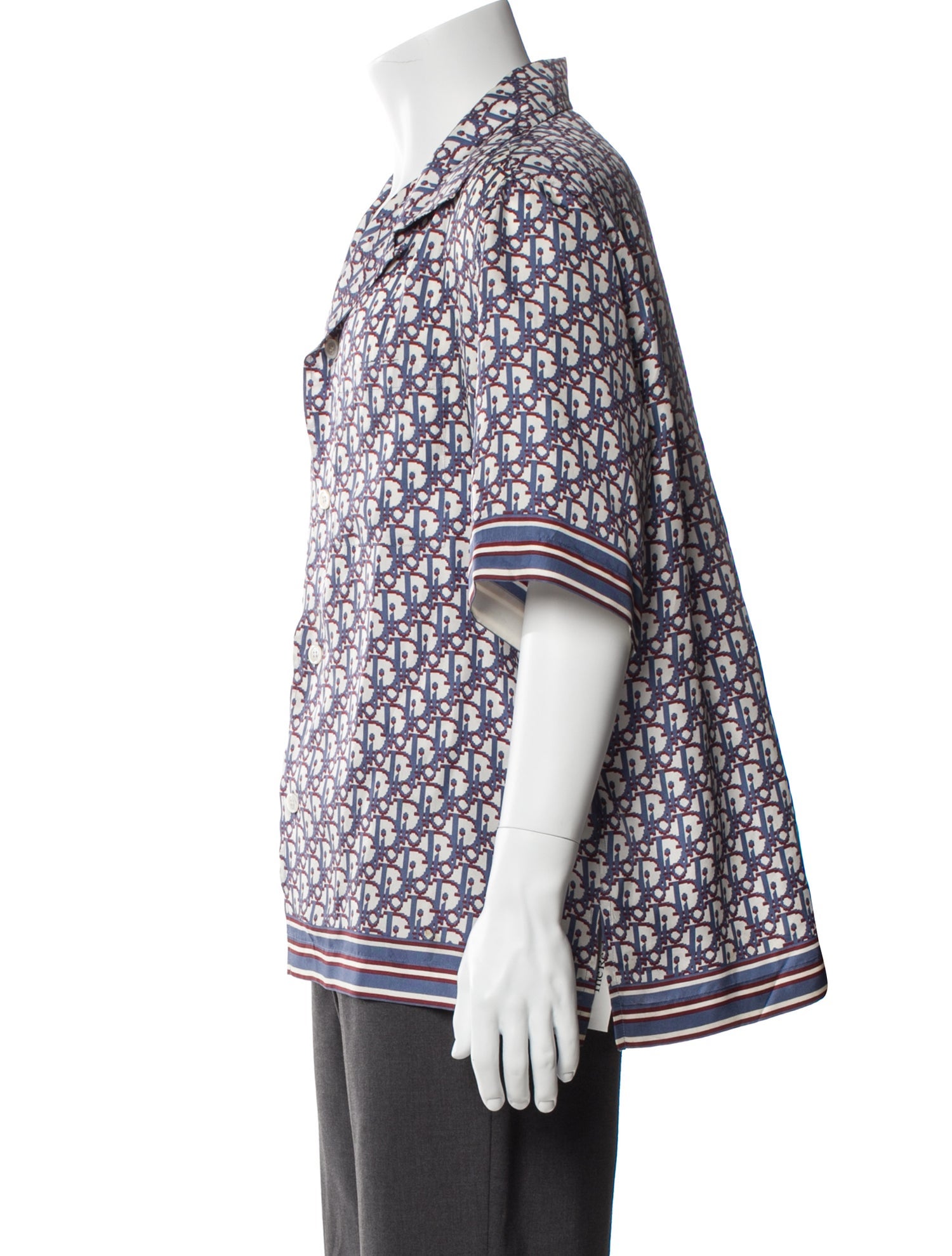 DIOR MEN 2021 Oblique Jacquard Shirt