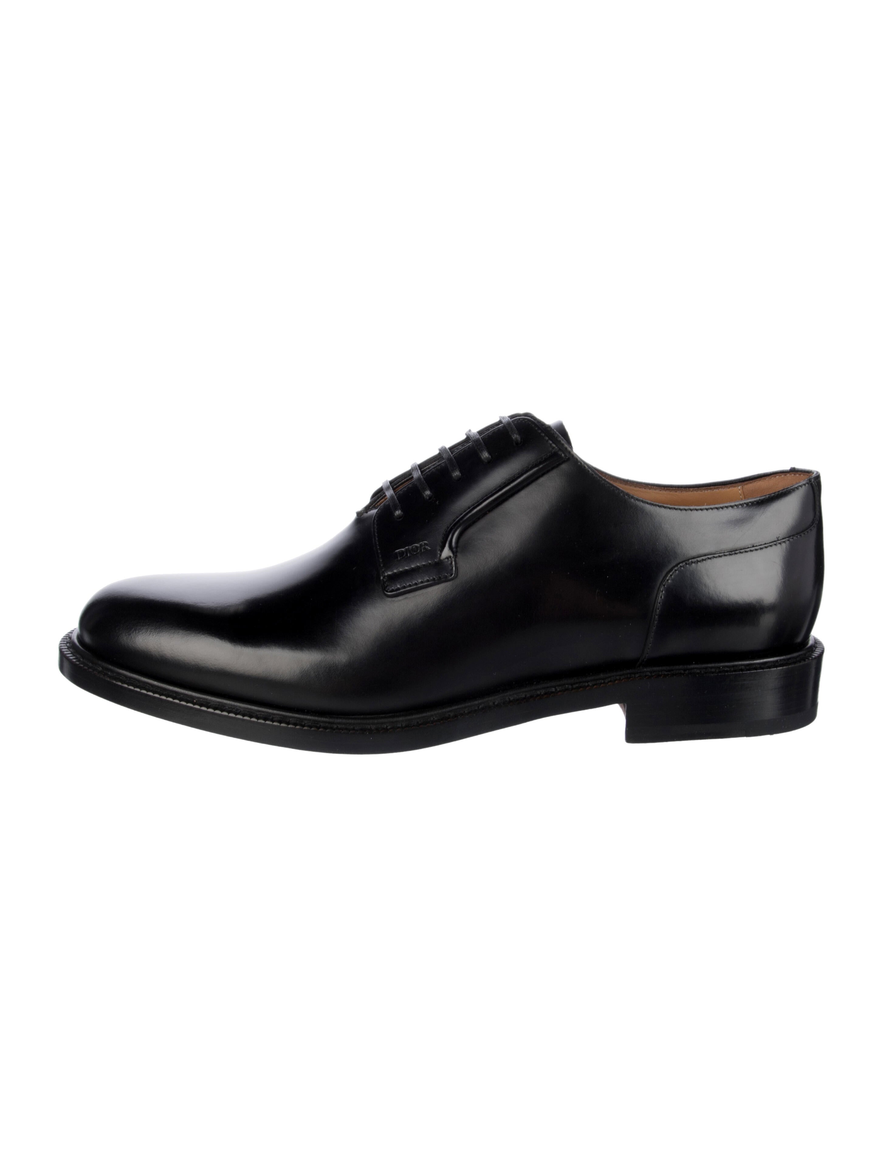 DIOR MEN Patent Leather Oxfords
