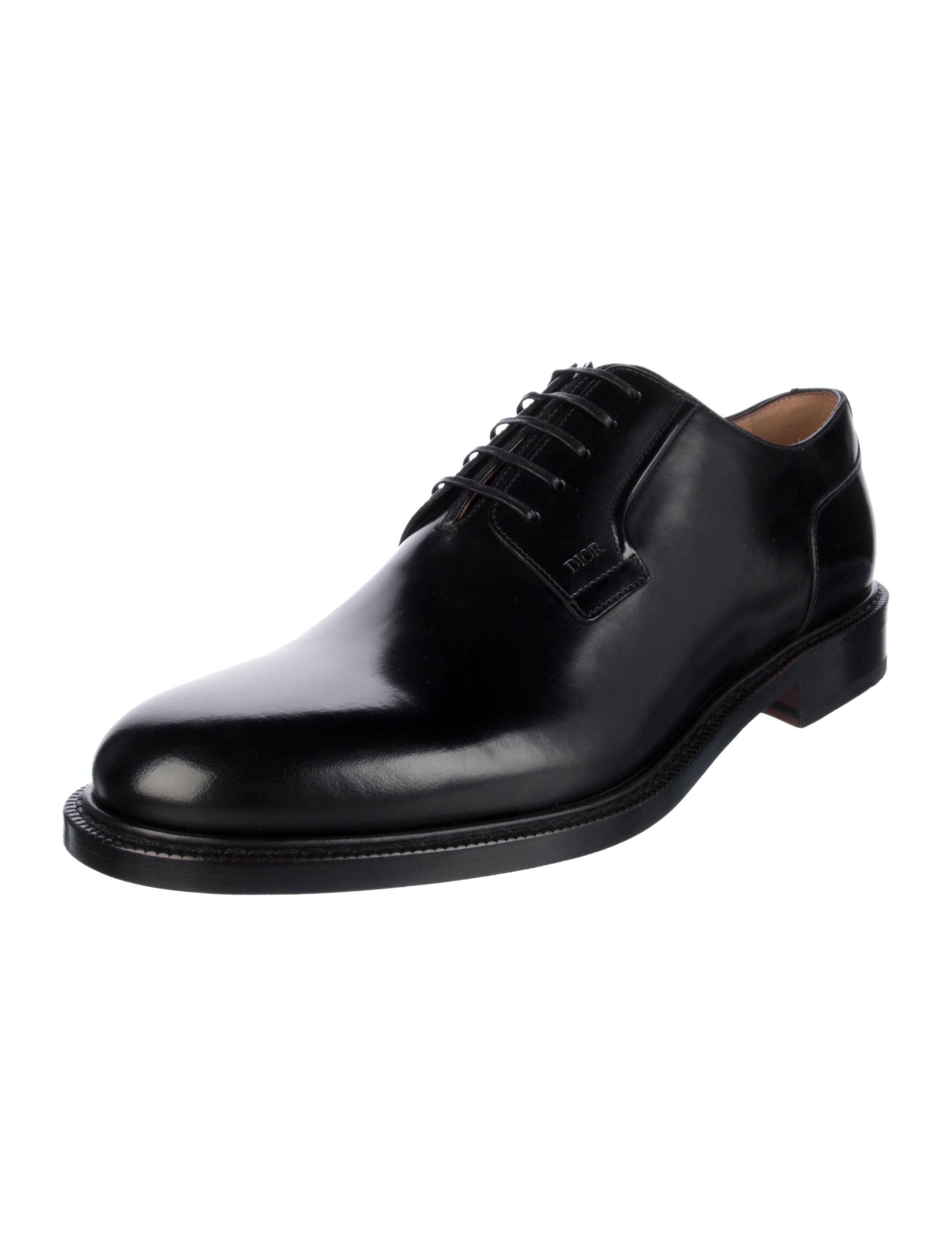 DIOR MEN Patent Leather Oxfords