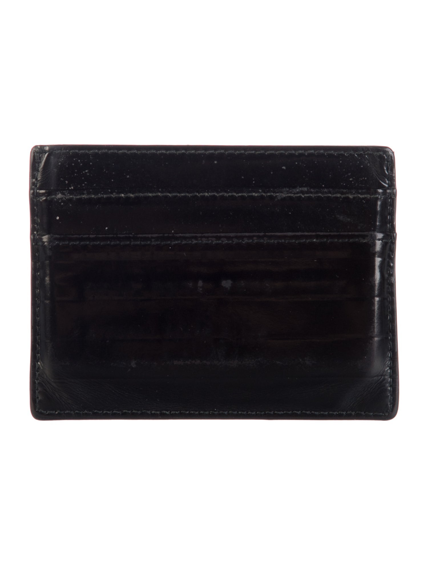 Dior Homme 'Black Tie' Leather Card Holder