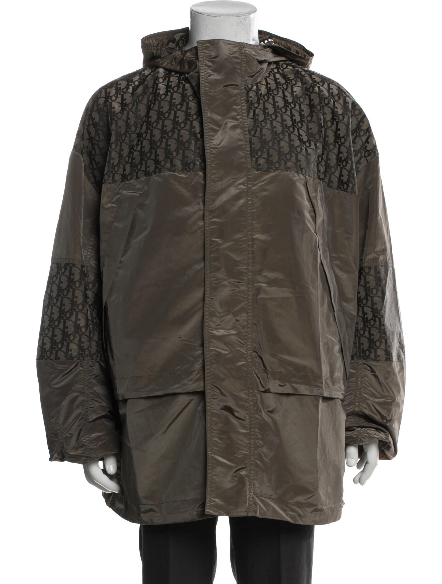 DIOR MEN 2021 Oblique Jacquard Parka