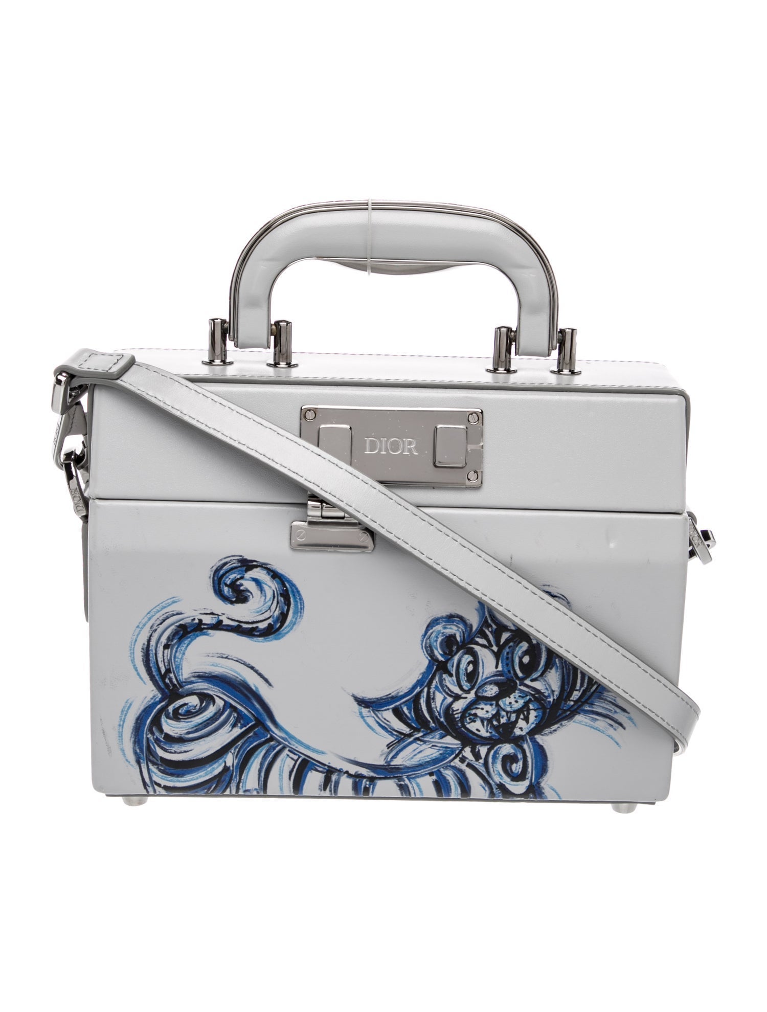 DIOR MEN Leather Crossbody Bag