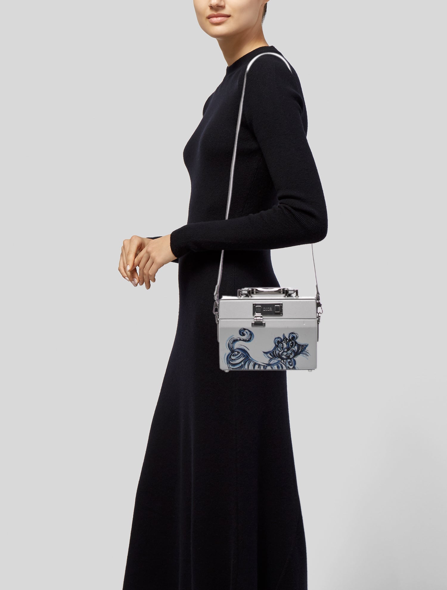 DIOR MEN Leather Crossbody Bag