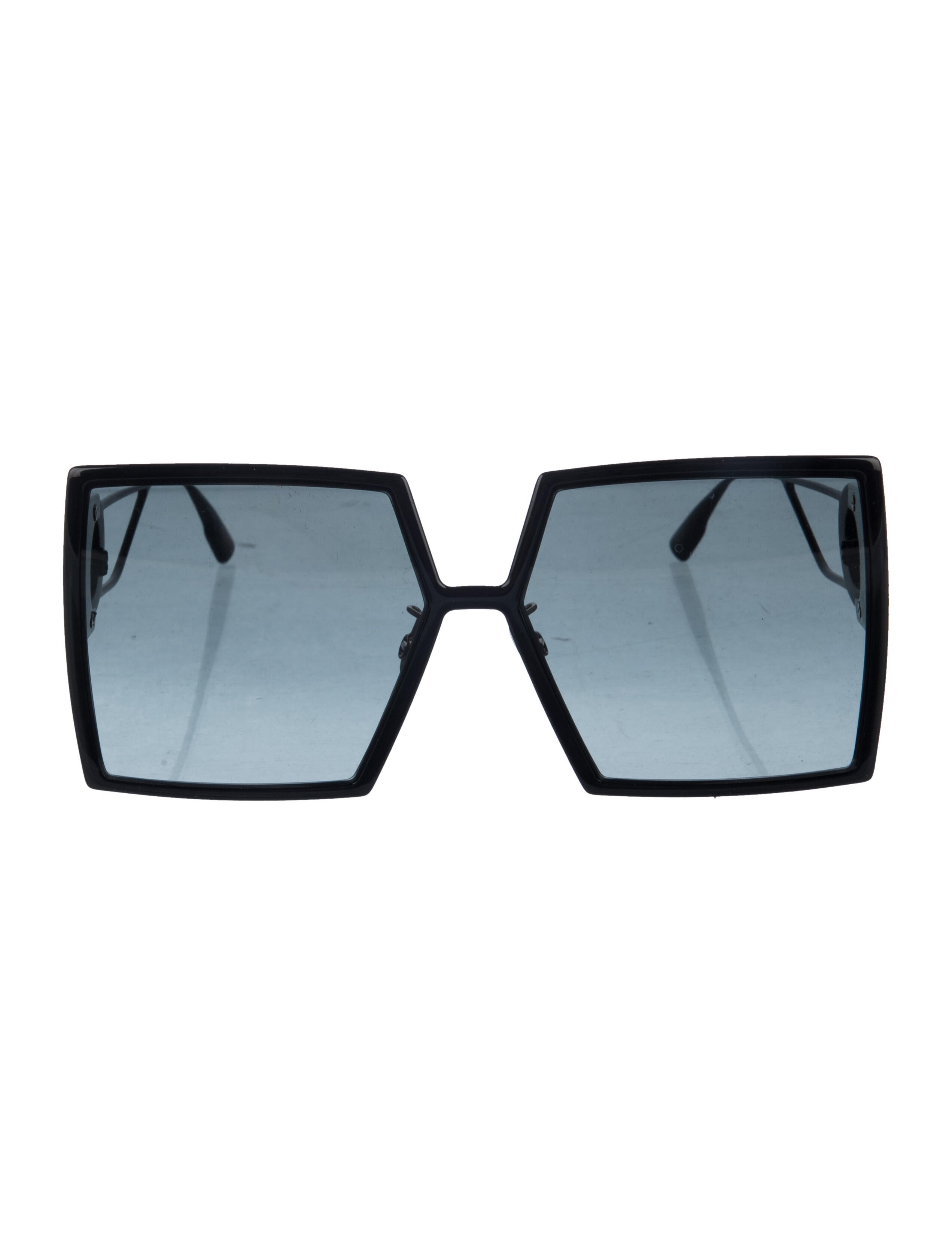 Christian Dior Oversize Tinted Sunglasses