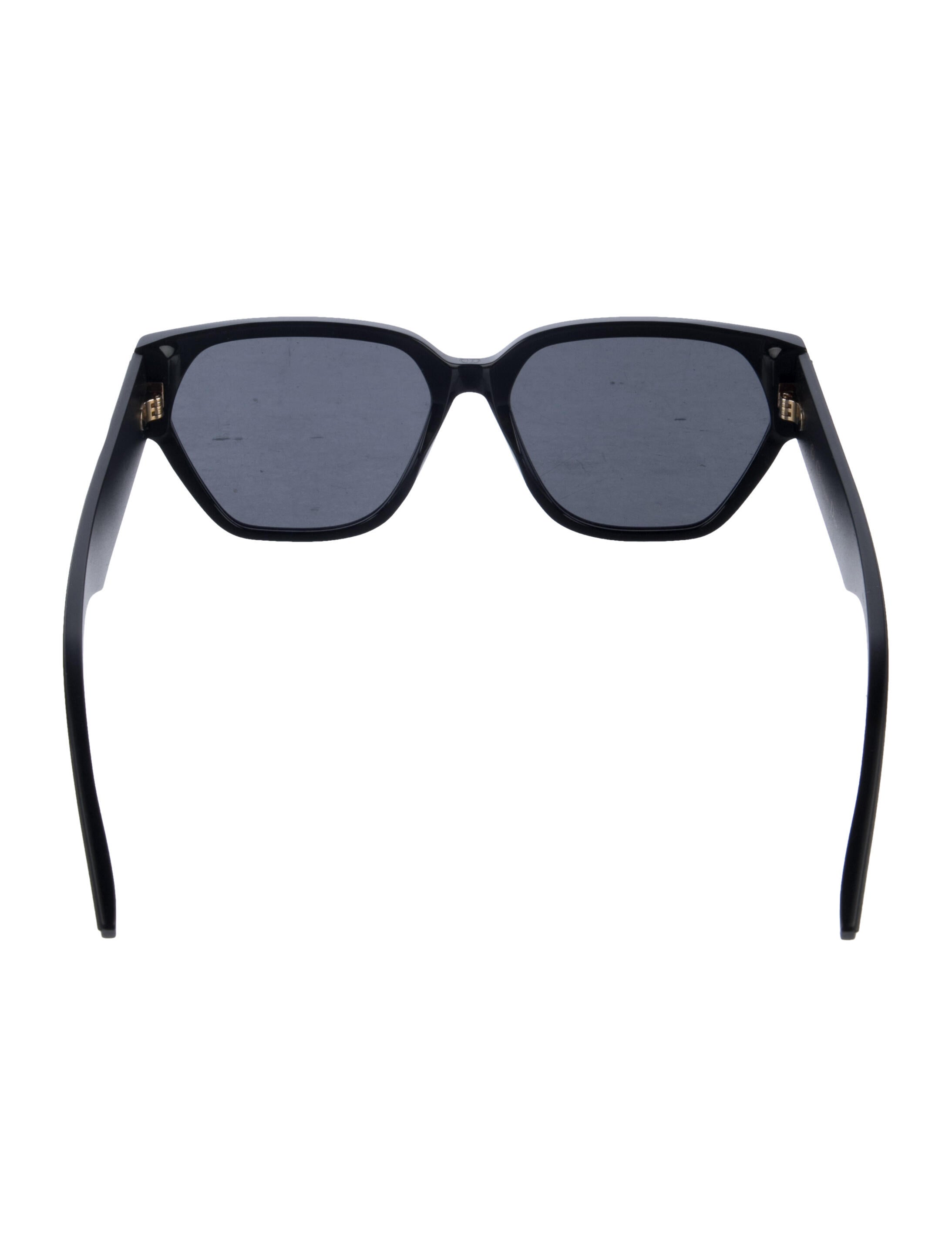 Christian Dior Wayfarer Tinted Sunglasses