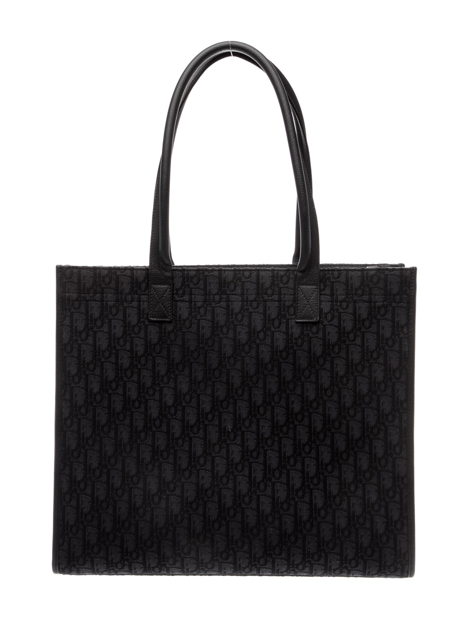 DIOR MEN Oblique Jacquard Safari Large 2023 - Black Totes, Bags
