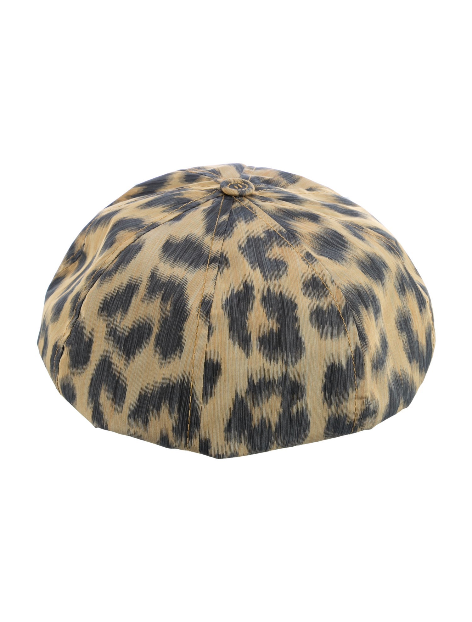 DIOR MEN Men's Leopard Printed Beret