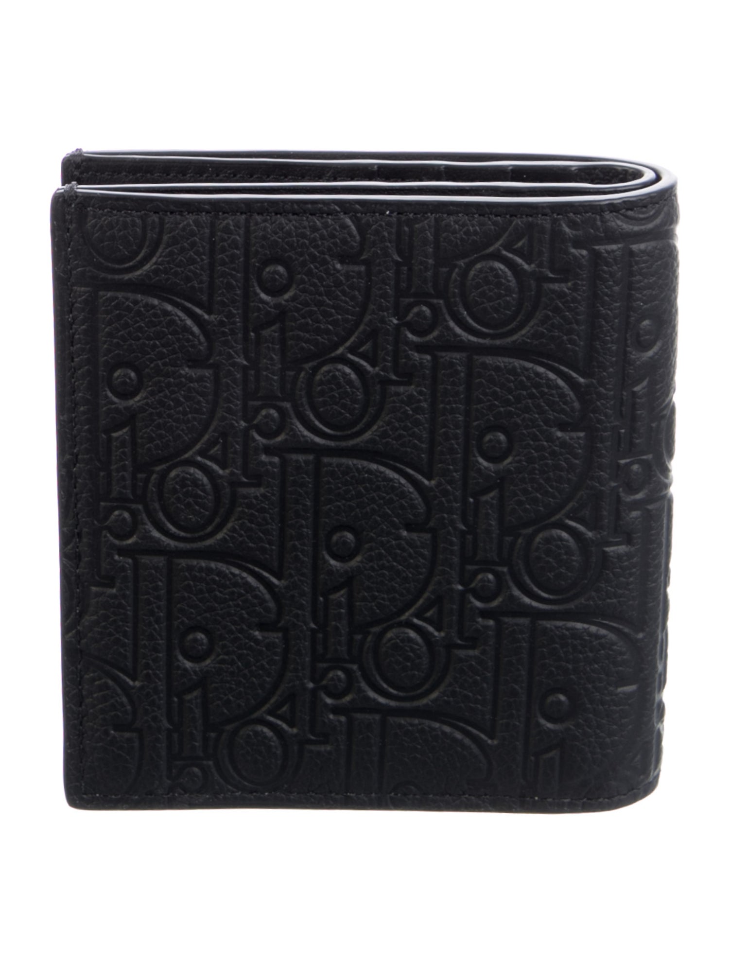 DIOR MEN 2025 Oblique Jacquard Bifold Wallet