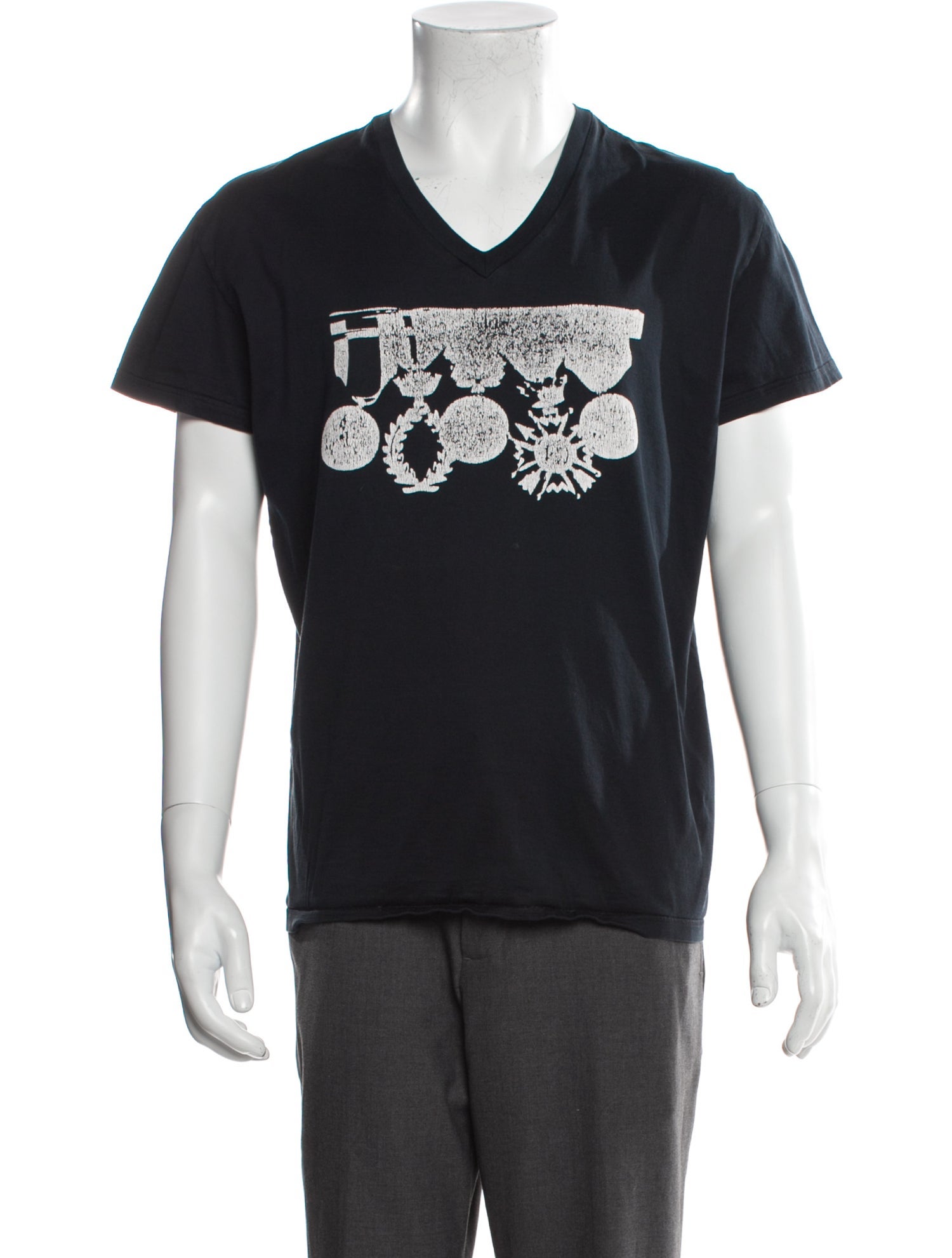 Dior Homme Late 2000's - Early 2010's Graphic Print T-Shirt