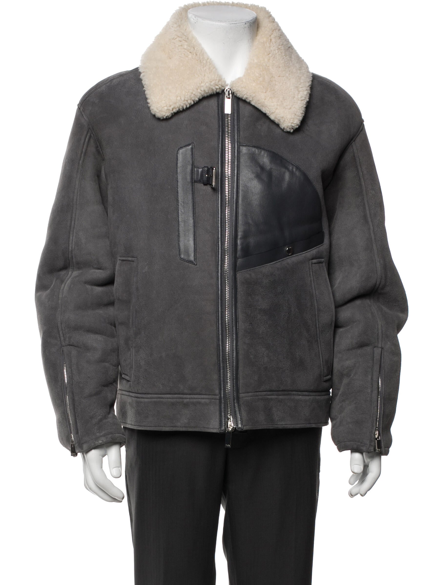 DIOR MEN Lamb Leather Moto Jacket