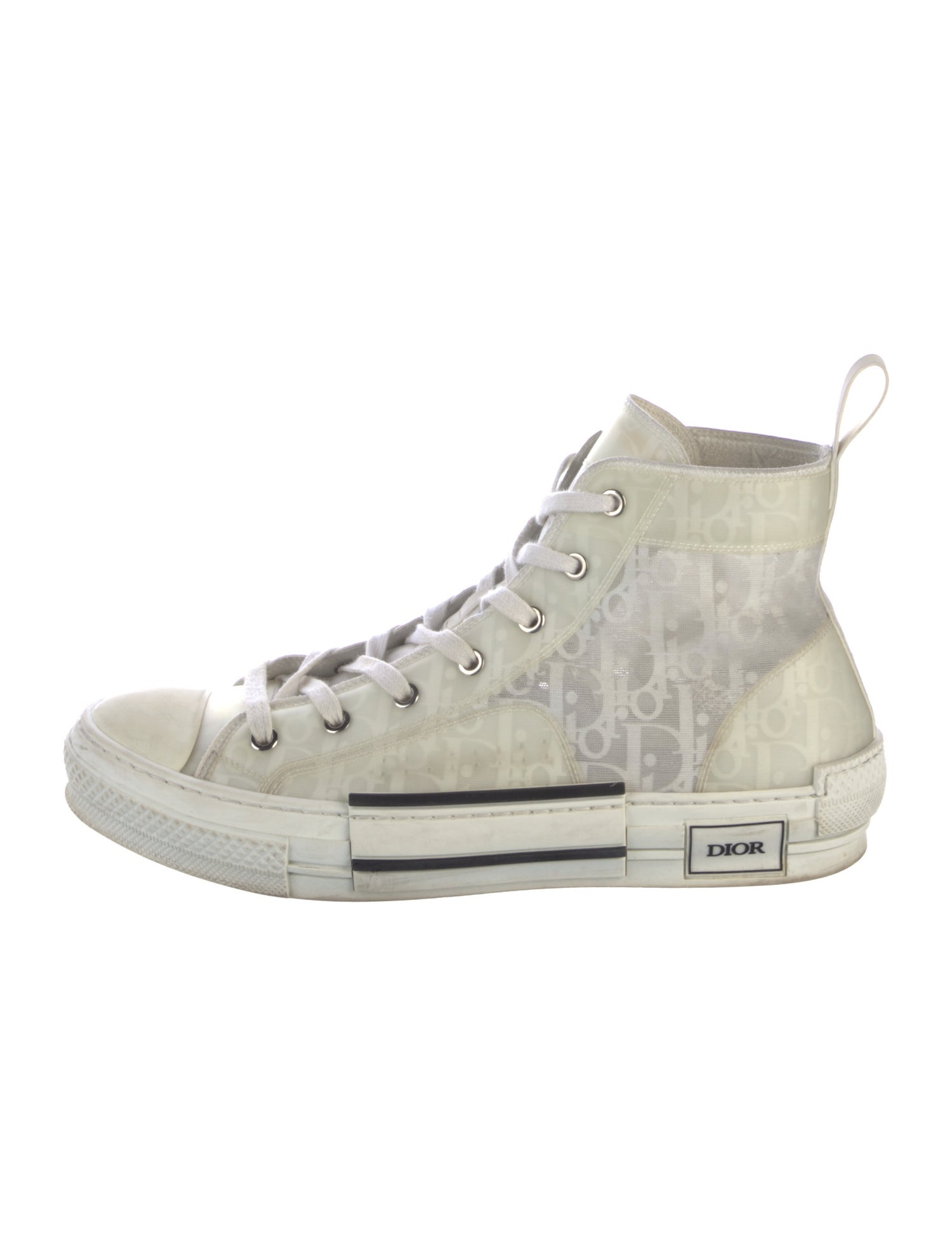 DIOR MEN Oblique Jacquard Mesh Sneakers