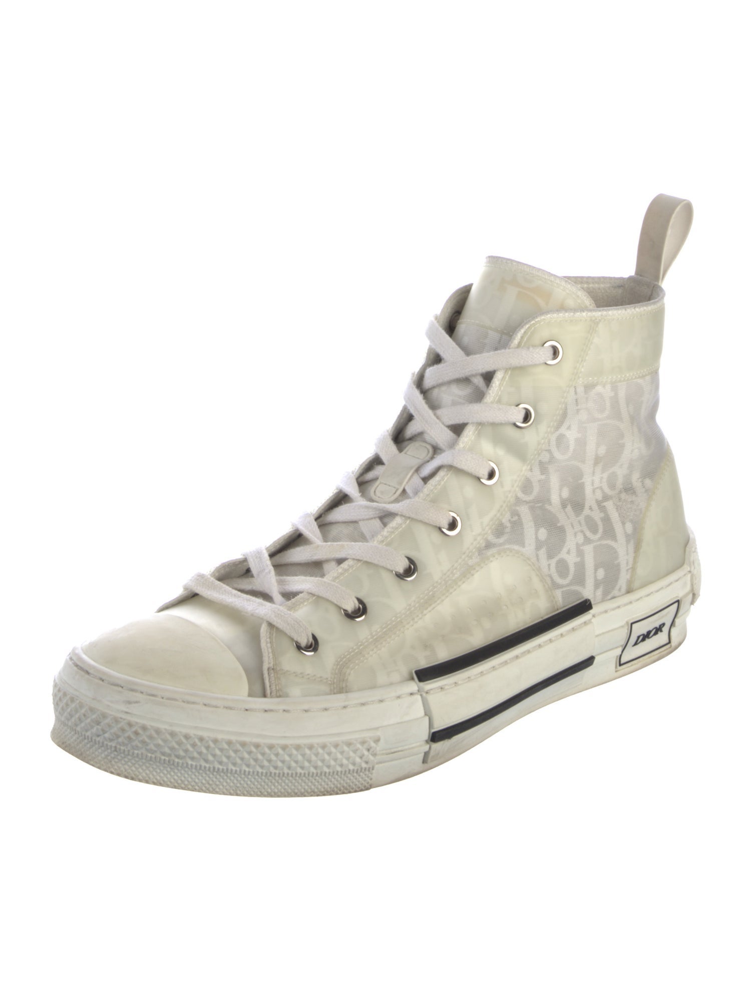 DIOR MEN Oblique Jacquard Mesh Sneakers