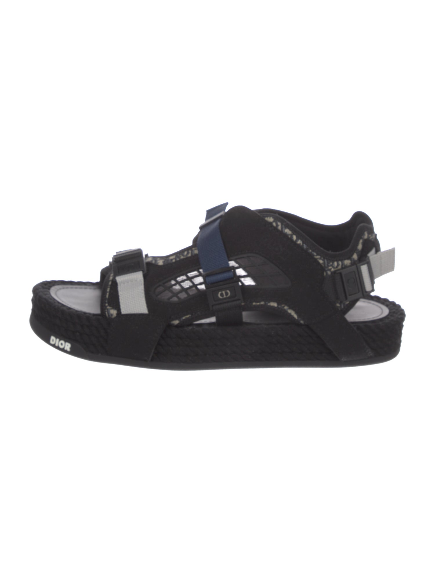 DIOR MEN Atlas Oblique Jacquard Sandals