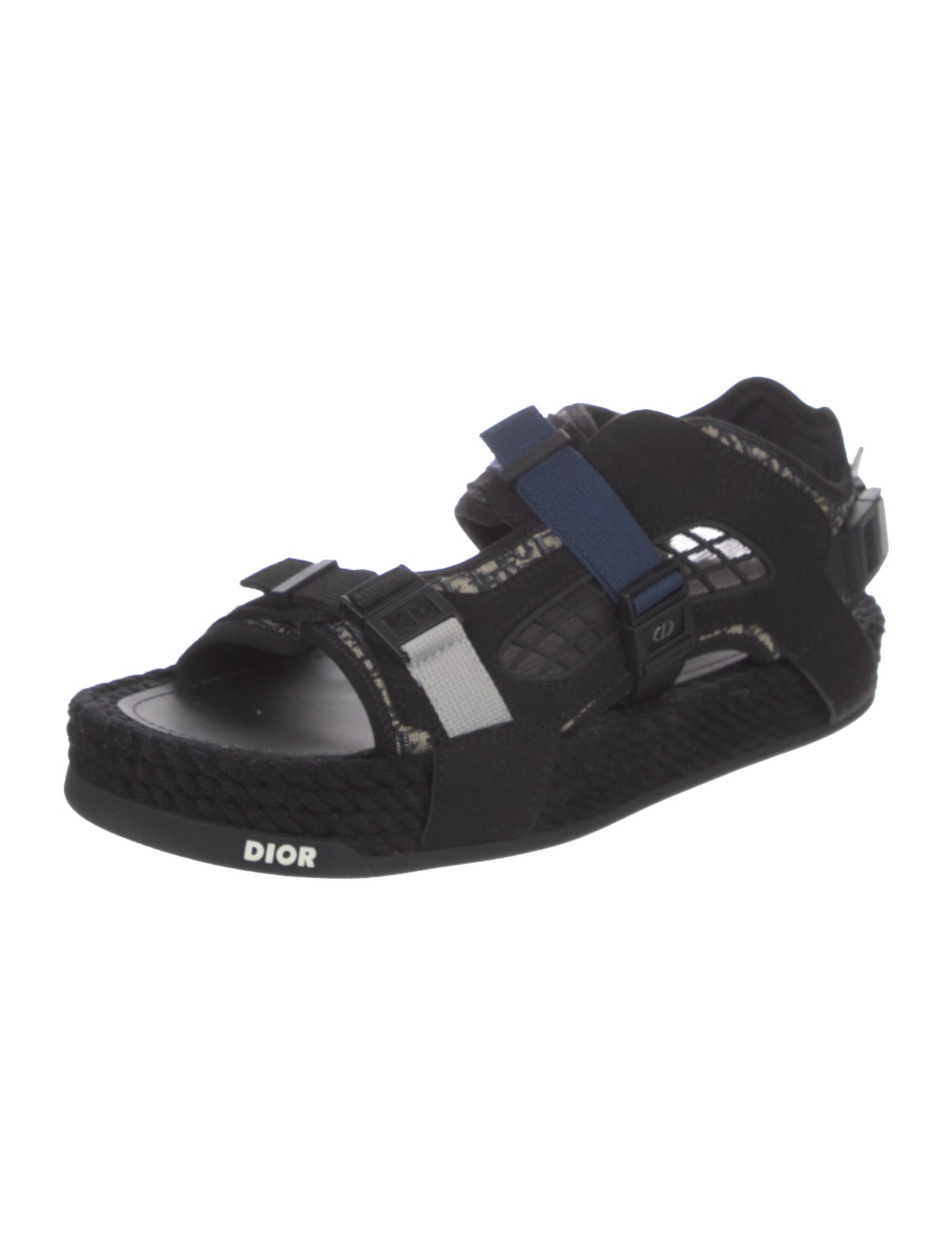 DIOR MEN Atlas Oblique Jacquard Sandals