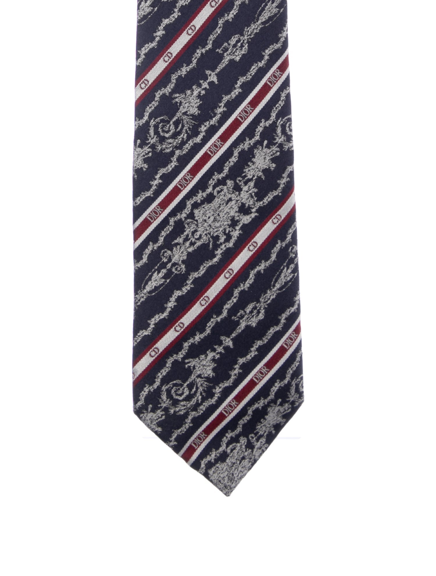 DIOR MEN Men's silk tie
